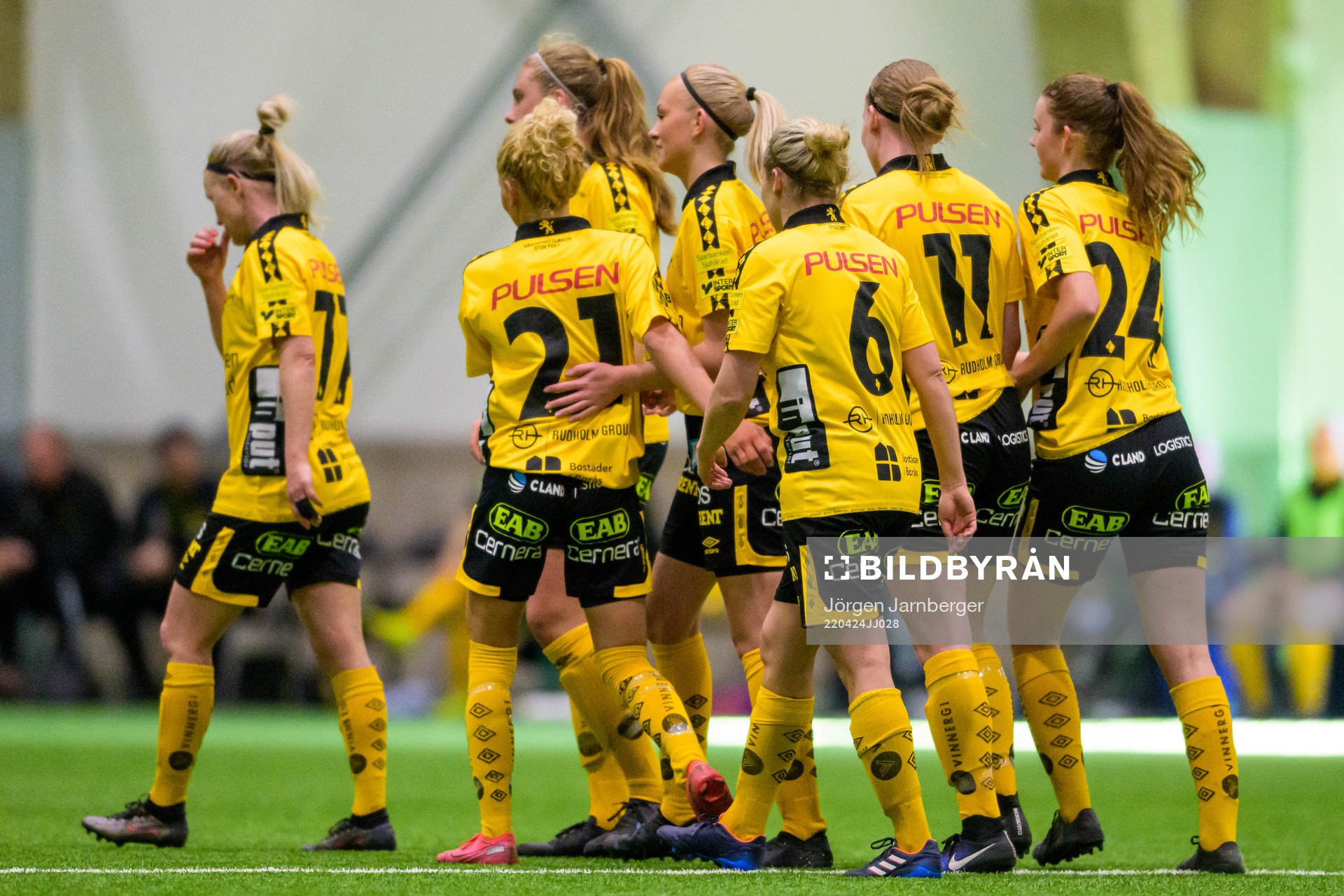 Elfsborgs spelare jublar