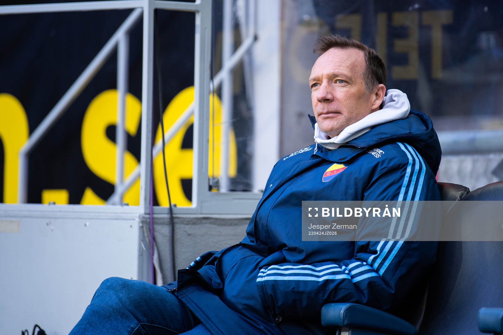 Djurgårdens tränare Kim Bergstrand