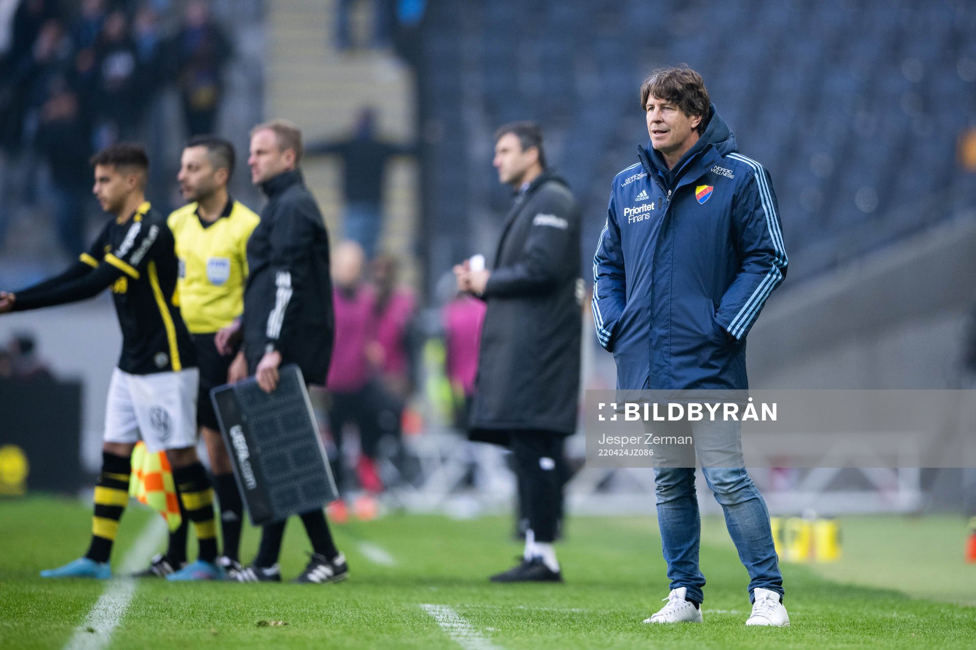 Djurgårdens tränare Thomas Lagerlöf