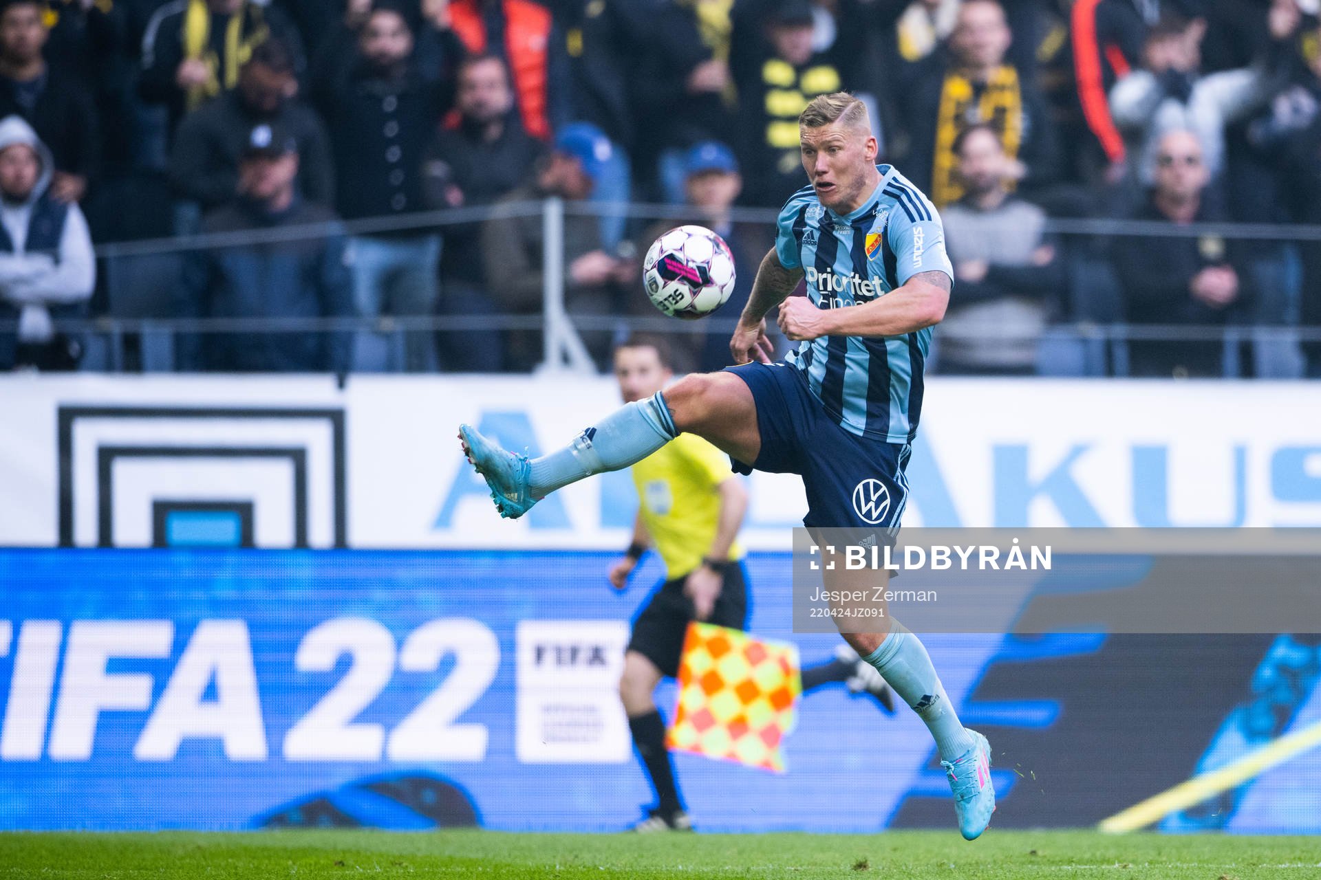 Djurgårdens Victor Edvardsen