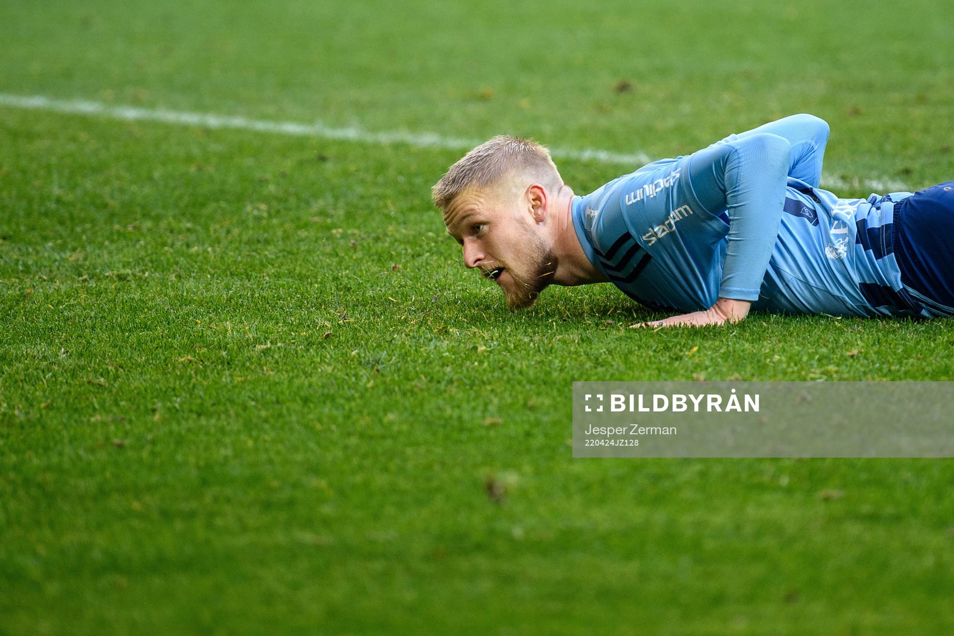 Djurgårdens Kalle Holmberg deppar