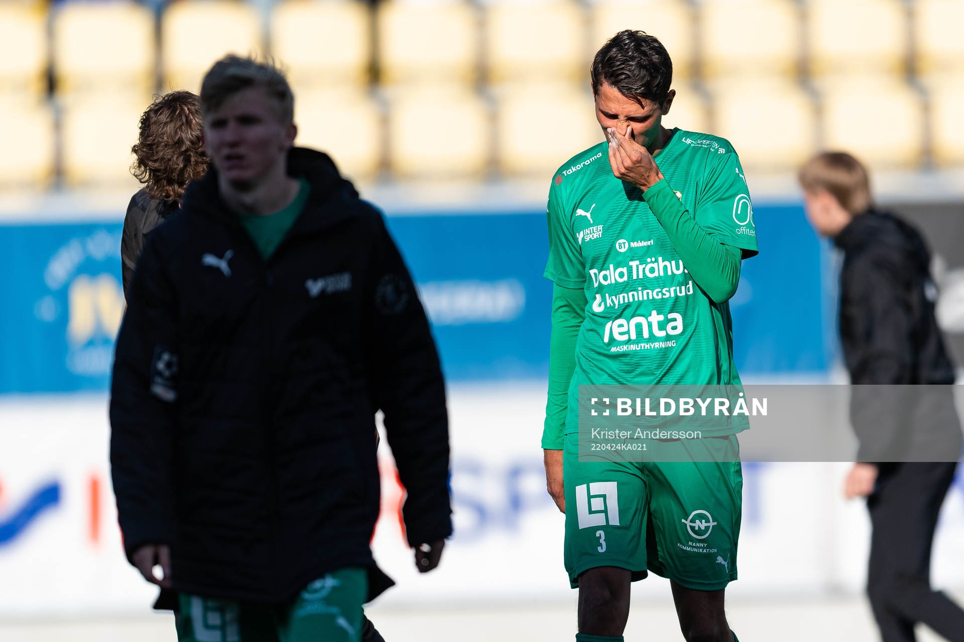 Ljungskiles Daniel Garcia Olsson deppar