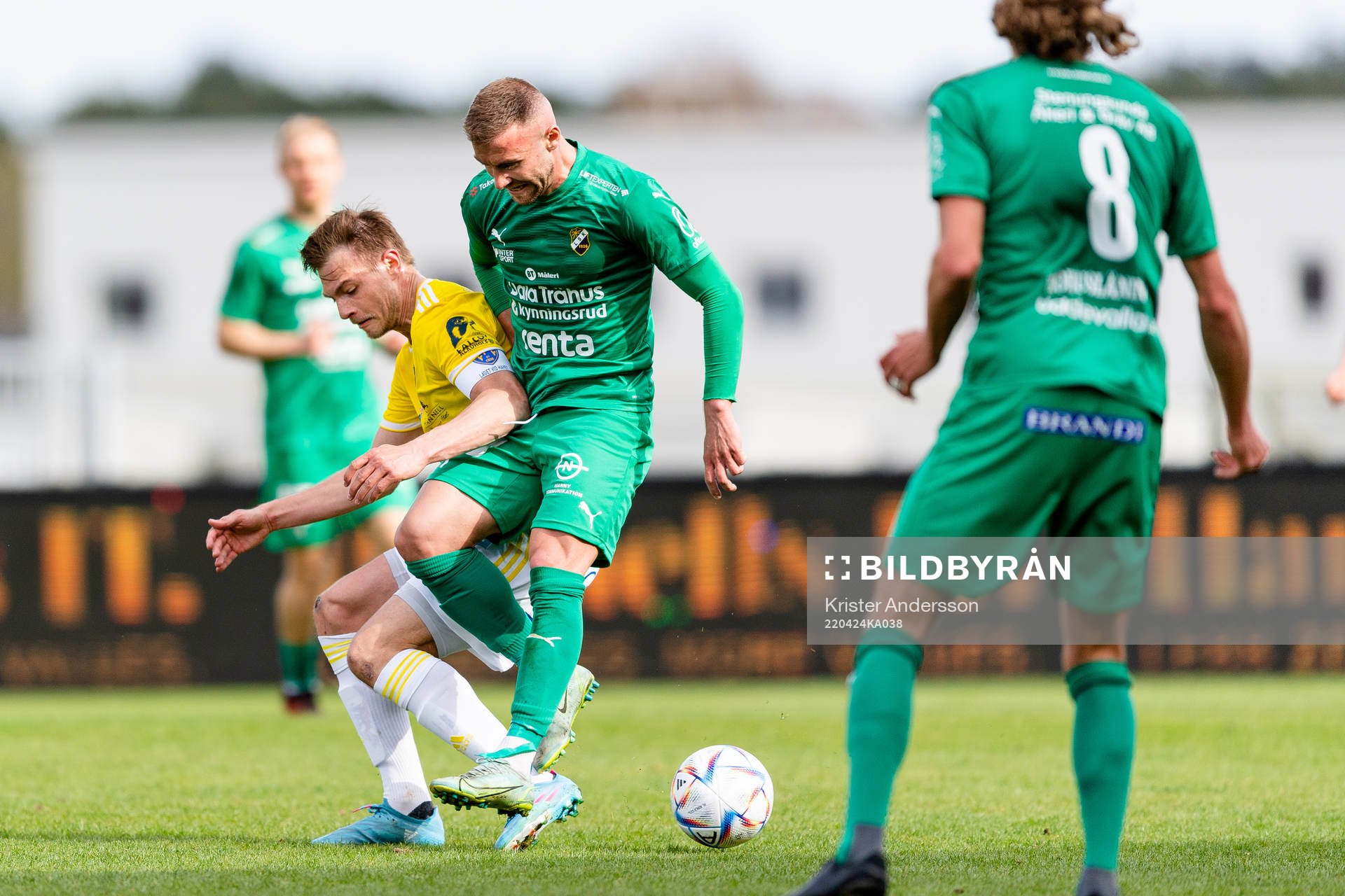 Falkenbergs Linus Dahl och Ljungskiles Arlind Kalaja