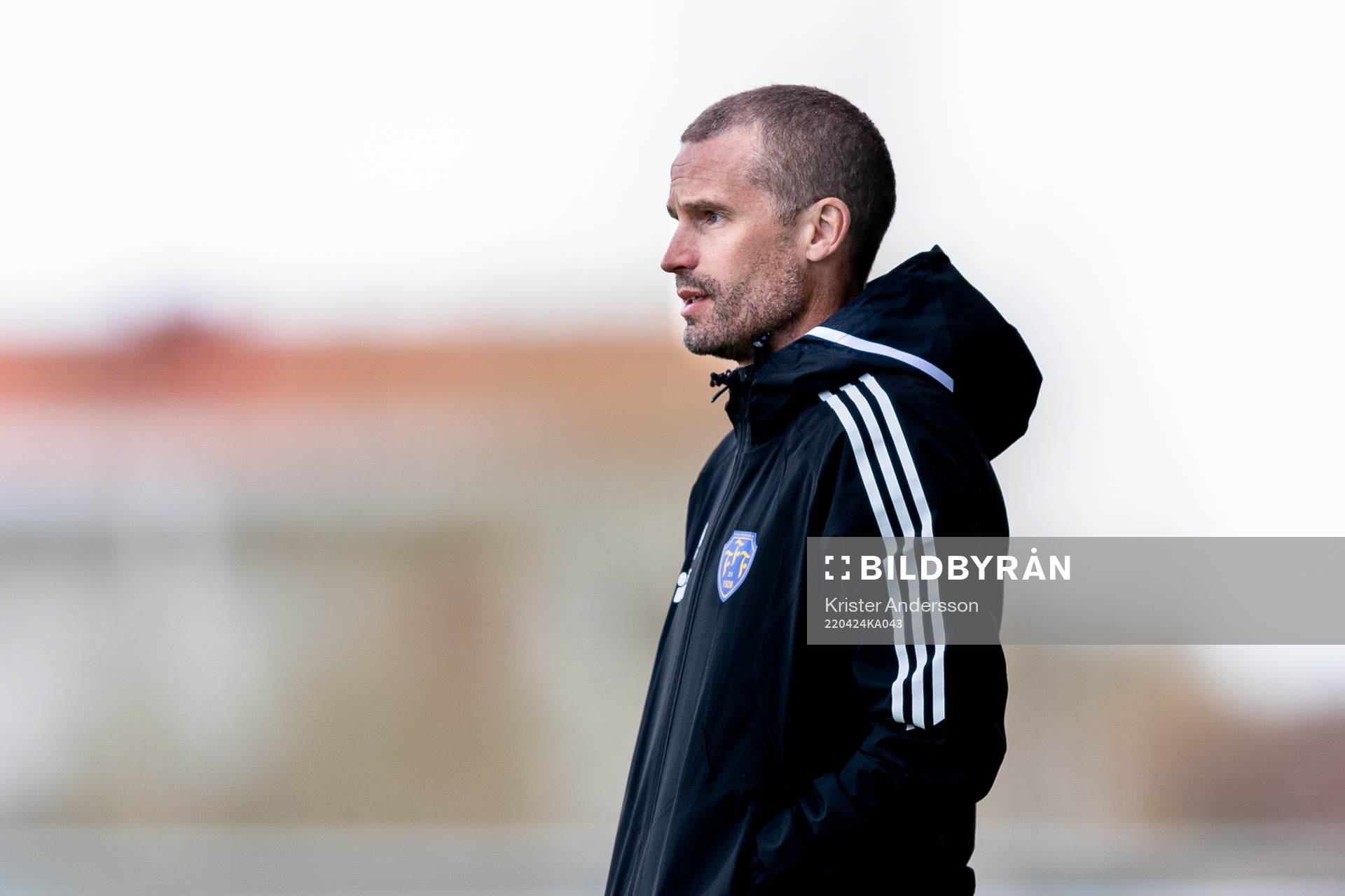 Falkenbergs tränare Christoffer Andersson