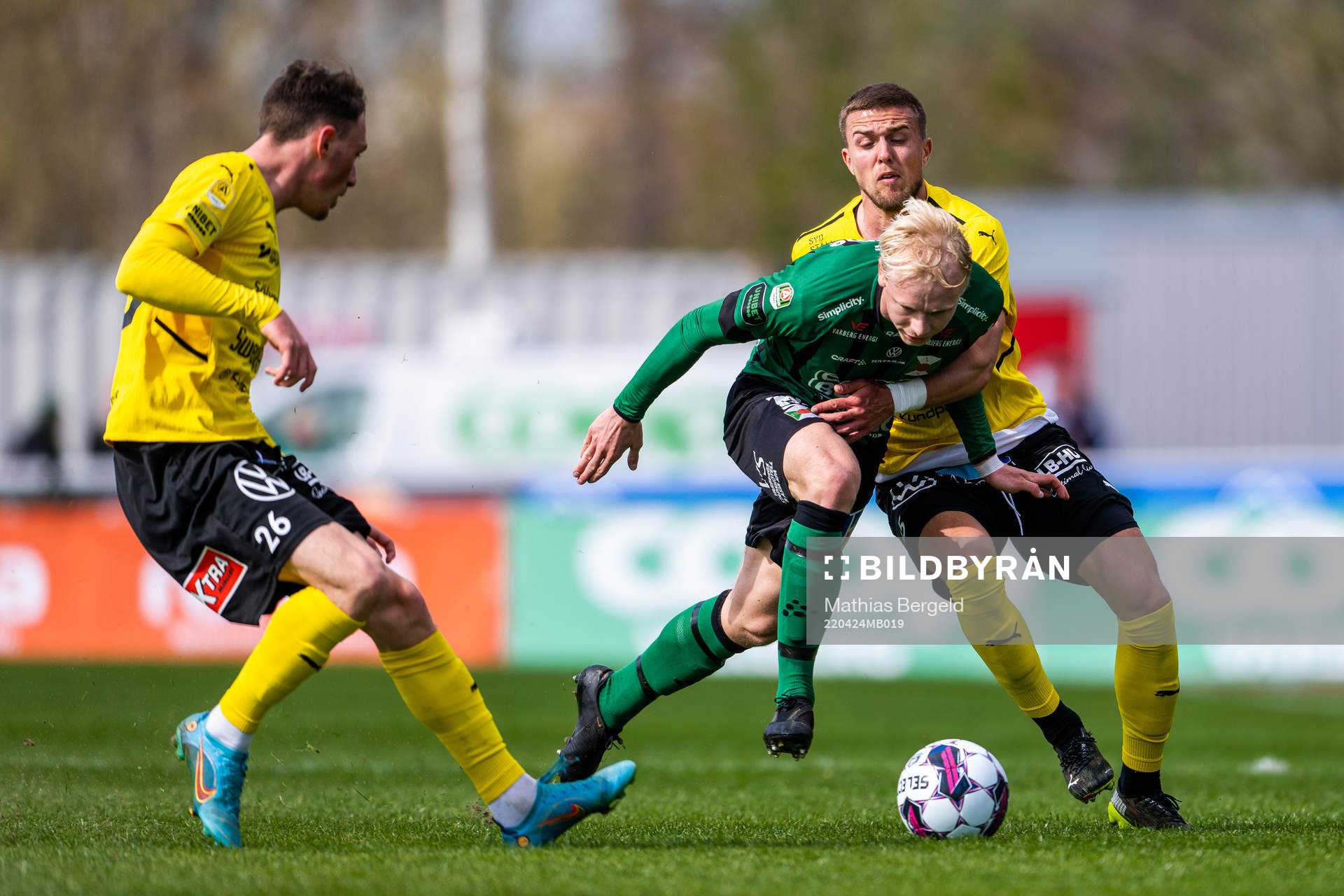 Varbergs André Boman och Mjällbys Jesper Gustavsson