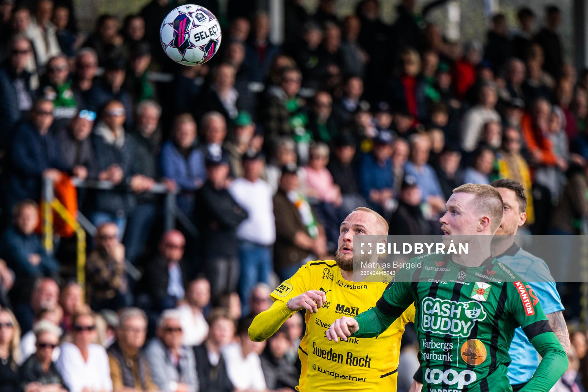 Mjällbys Adam Ståhl och Varbergs Anton Liljenbäck