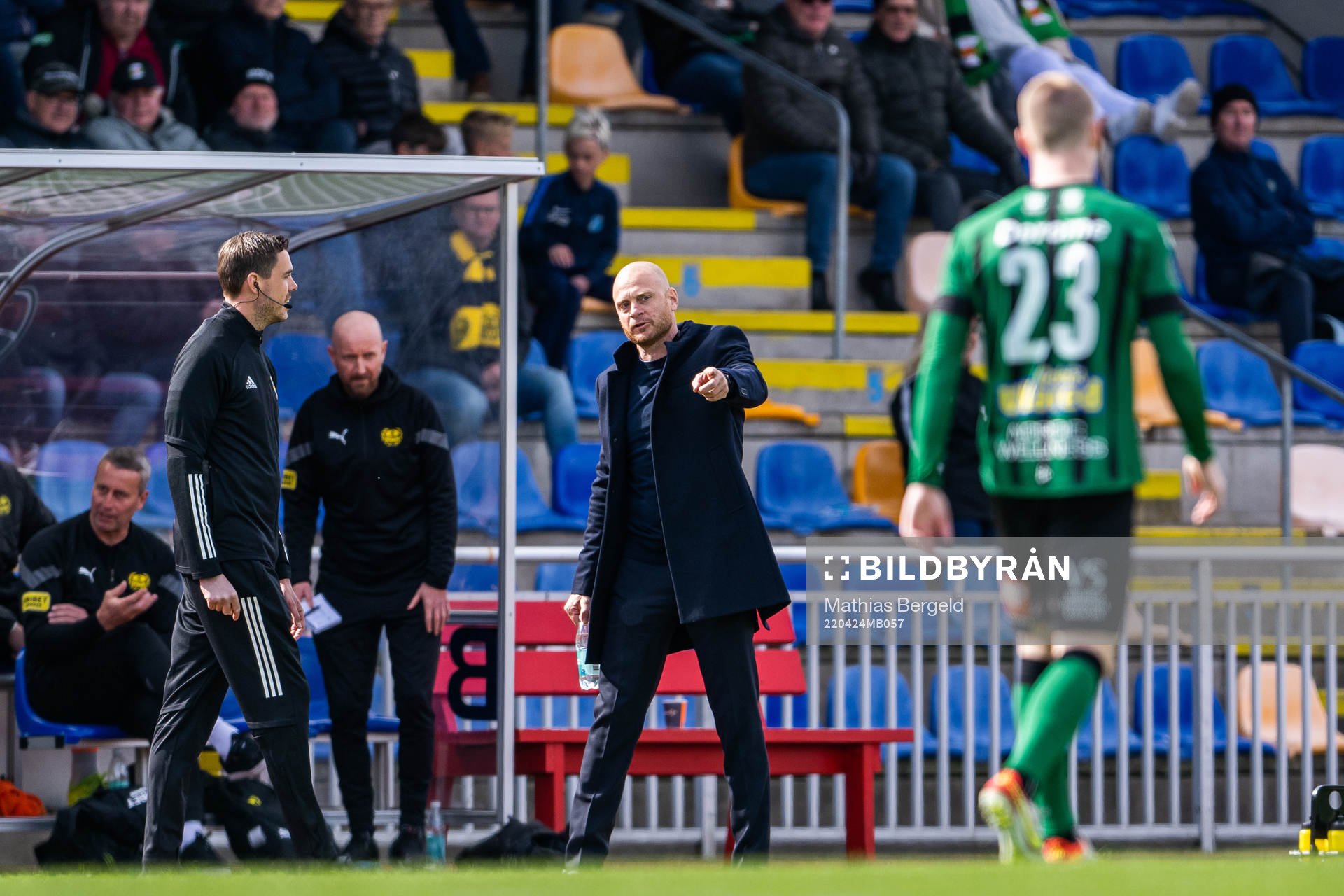 Mjällbys tränare Andreas Brännström