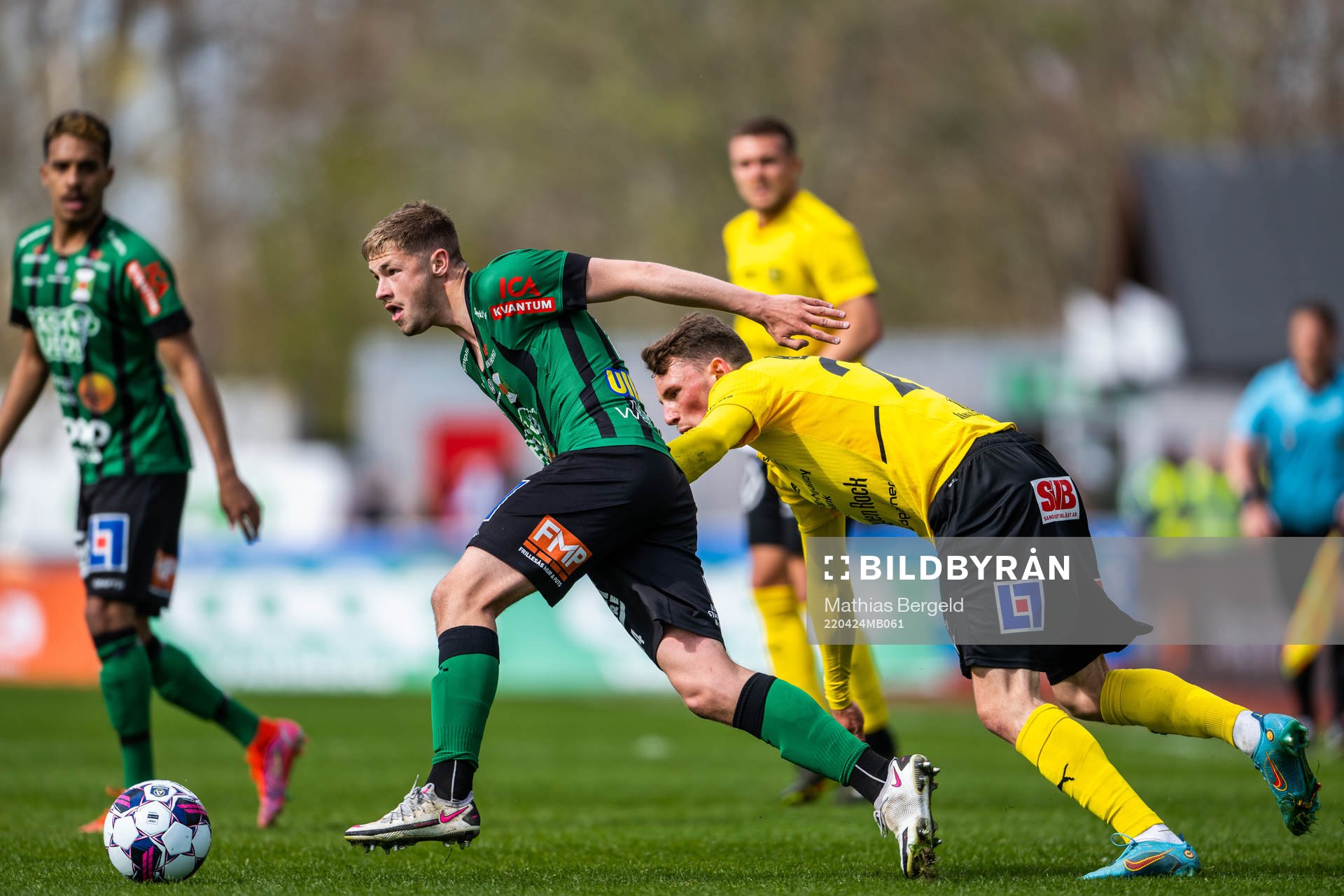 Varbergs Oliver Alfonsi och Varbergs Noah Johansson