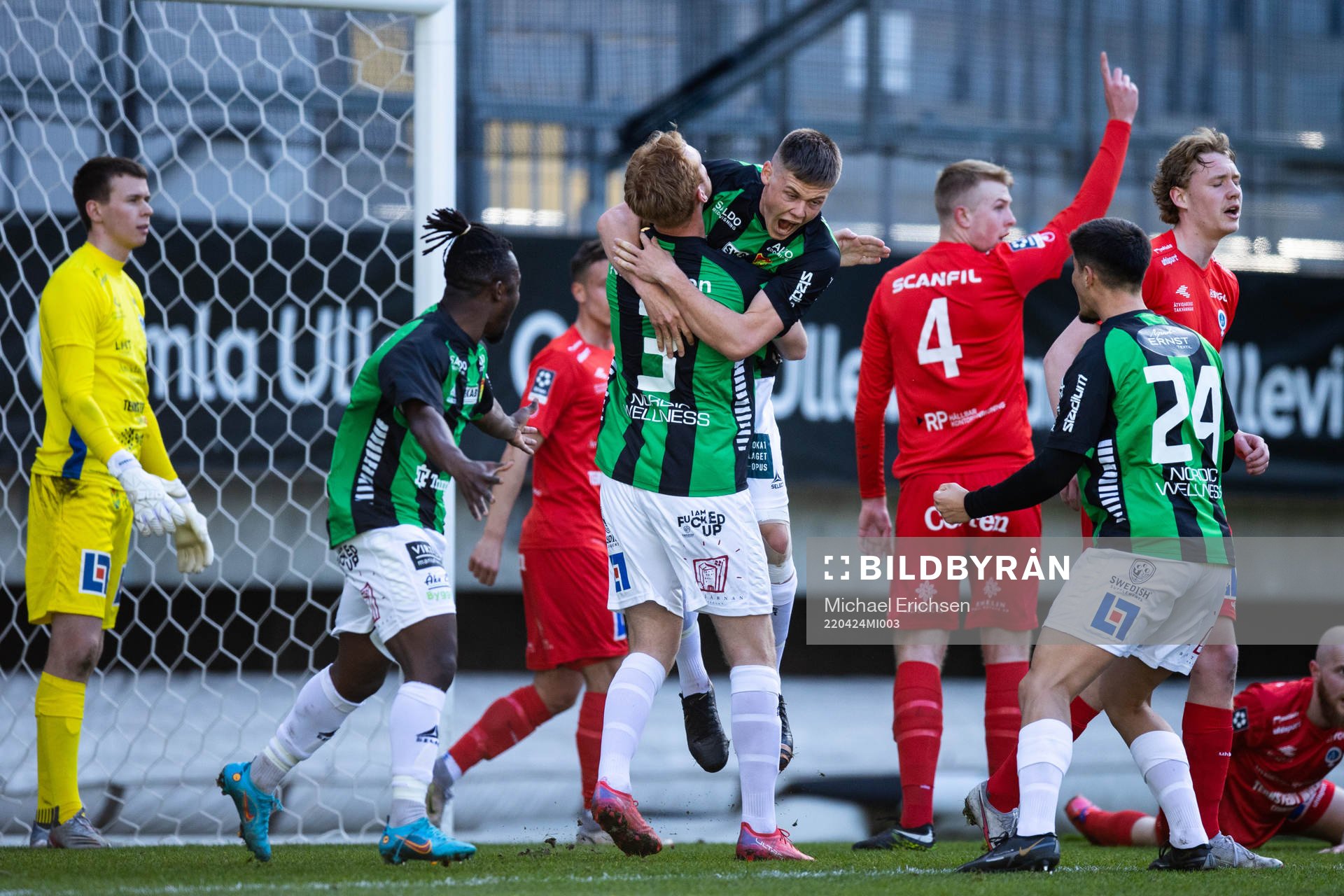 GAIS Axel Henriksson jublar
