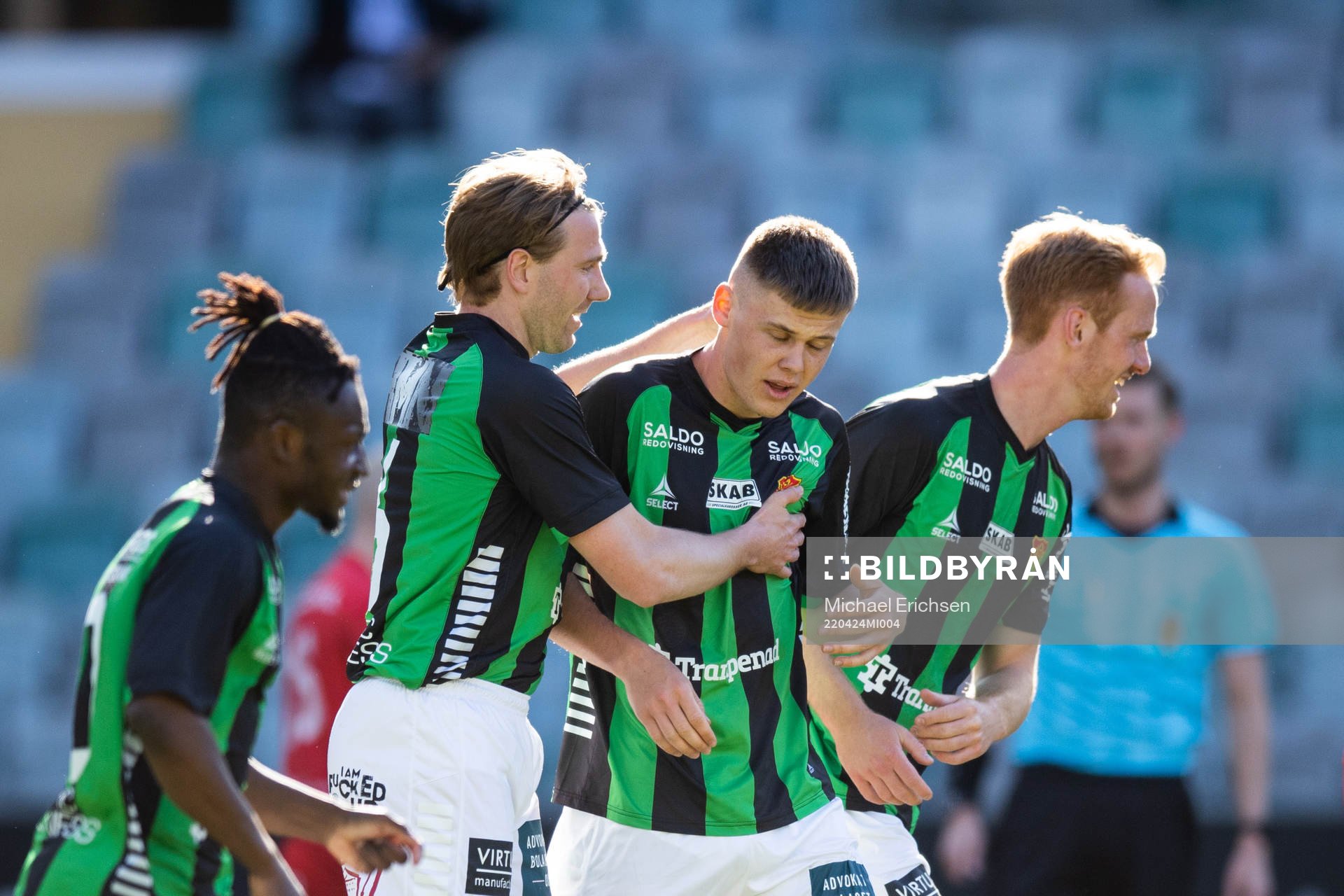 GAIS Axel Henriksson jublar