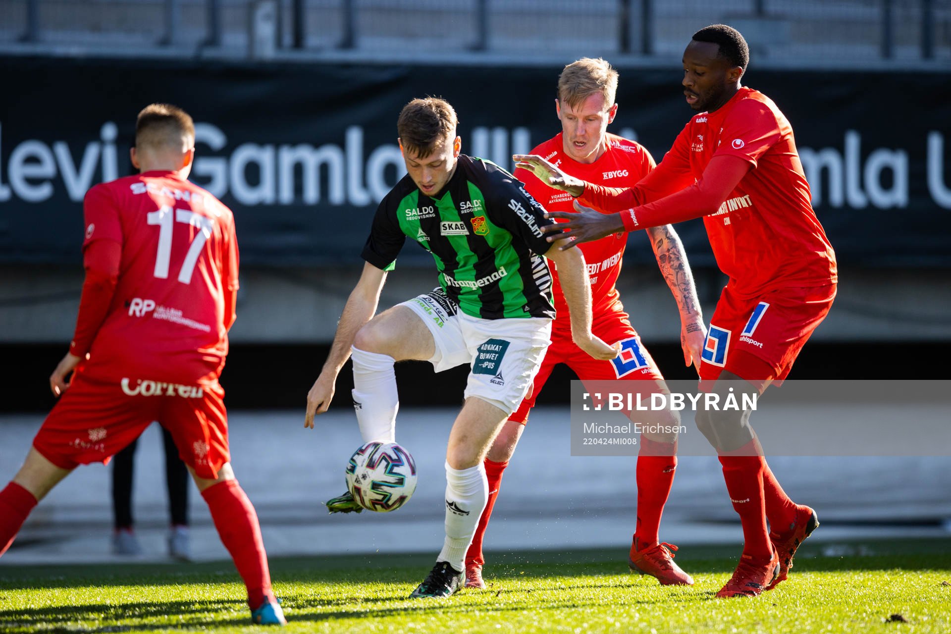 GAIS Ben Morris och Åtvidabergs Herve Prudence Nshimirimana