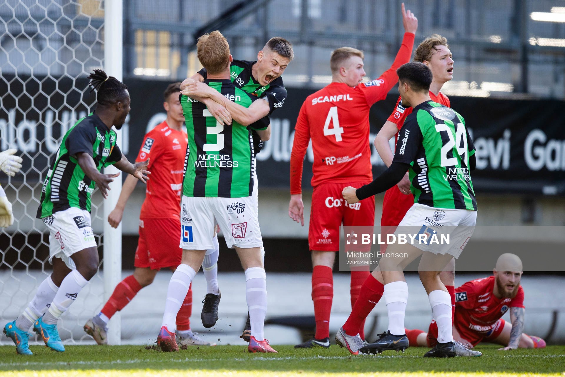 GAIS Axel Henriksson jublar