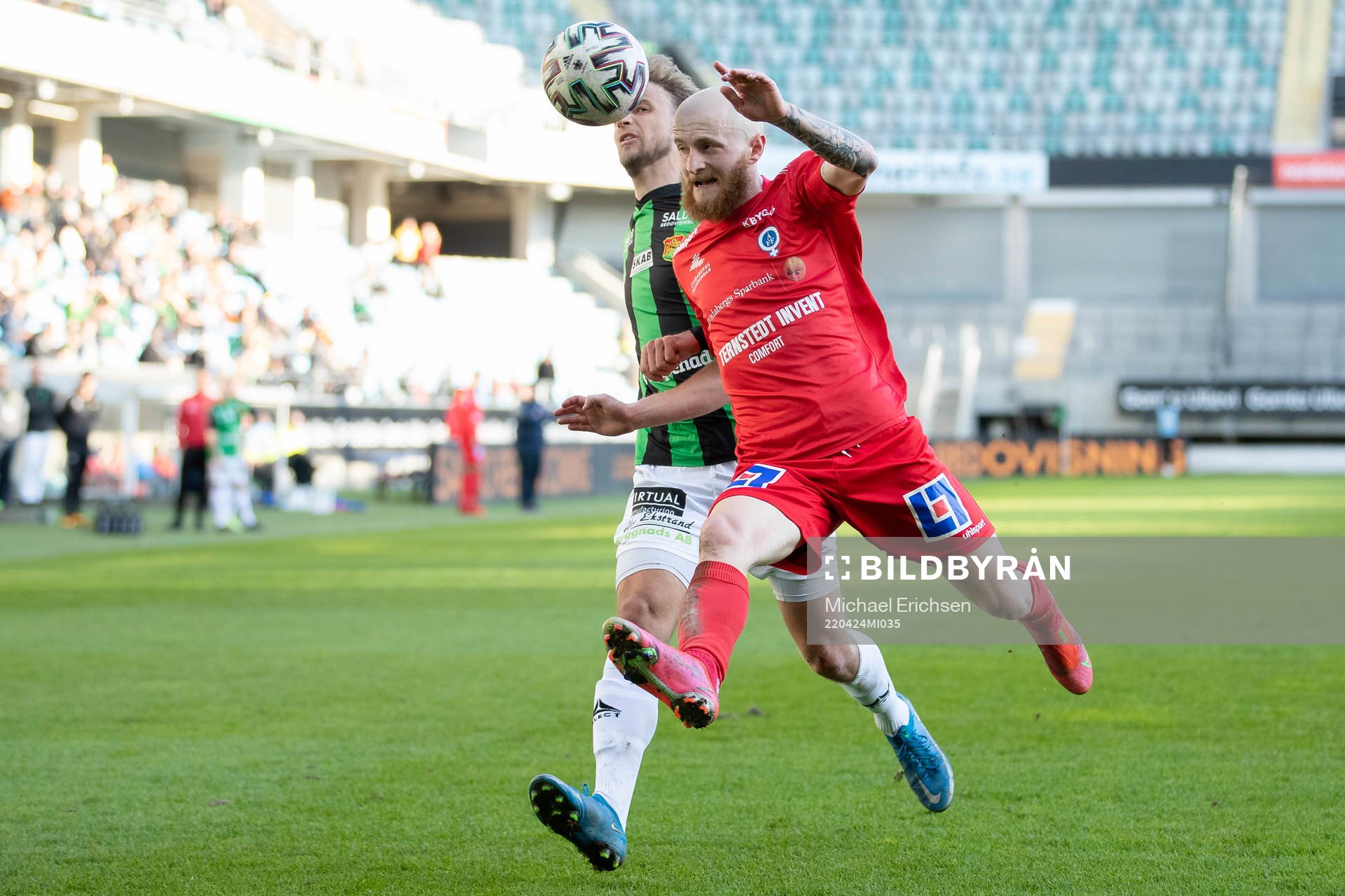 Åtvidabergs Nathan David Millis och GAIS Gustav Lundgren