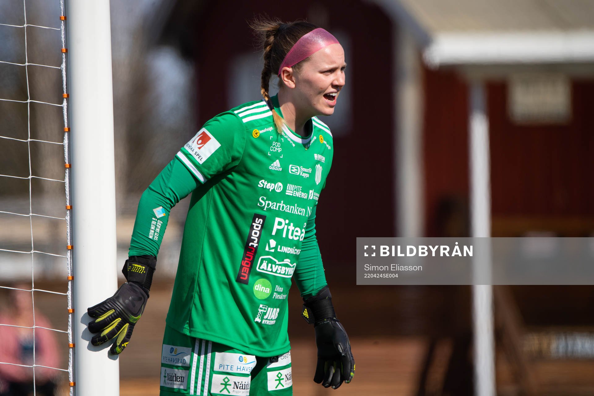 Piteås målvakt Amanda McGlynn