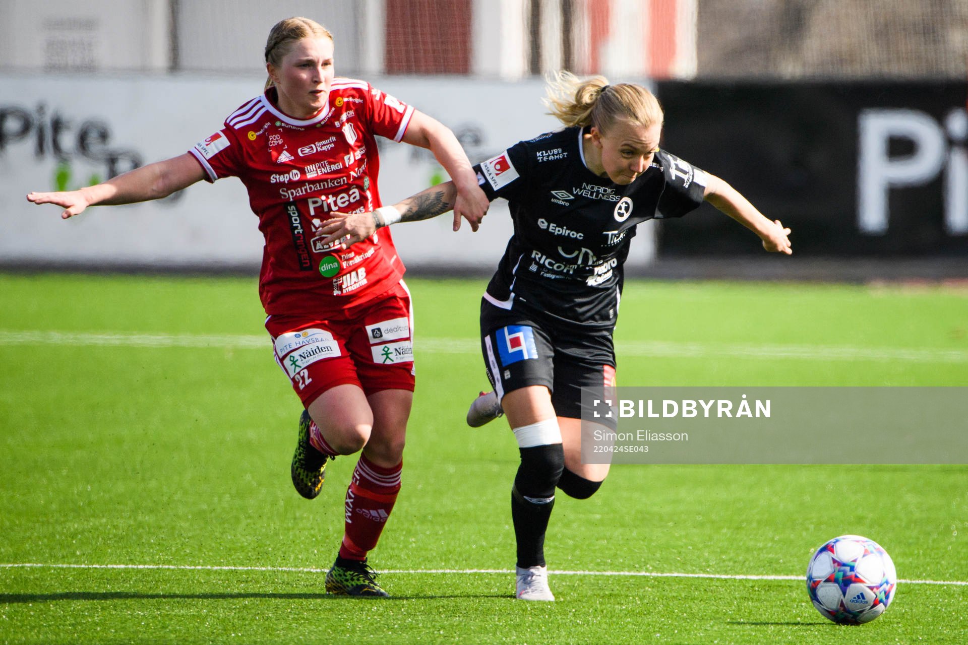 Piteås Hanna Andersson och Örebros Nathalie Hoff Persson