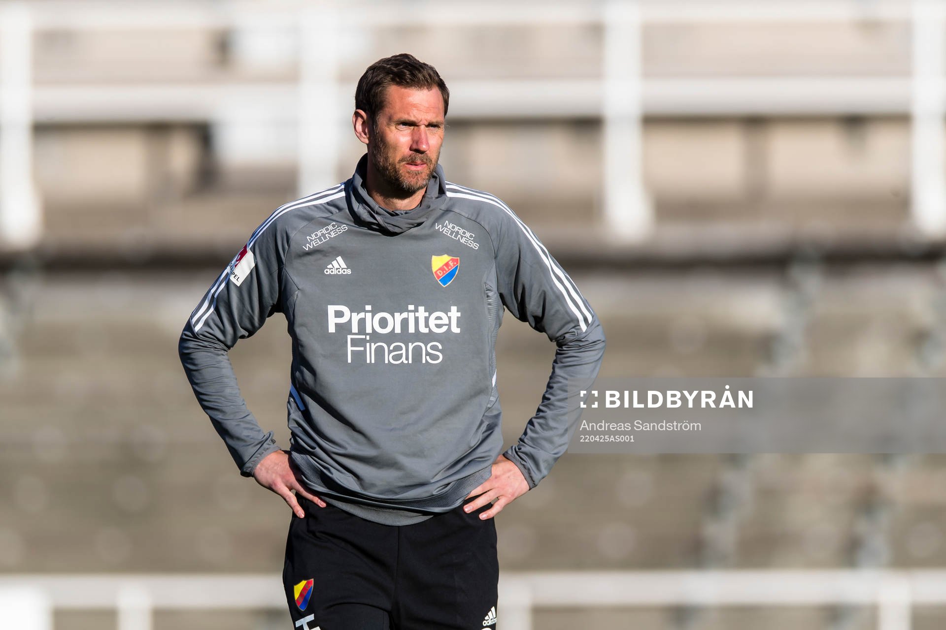 Djurgårdens målvaktstränare Andreas Isaksson
