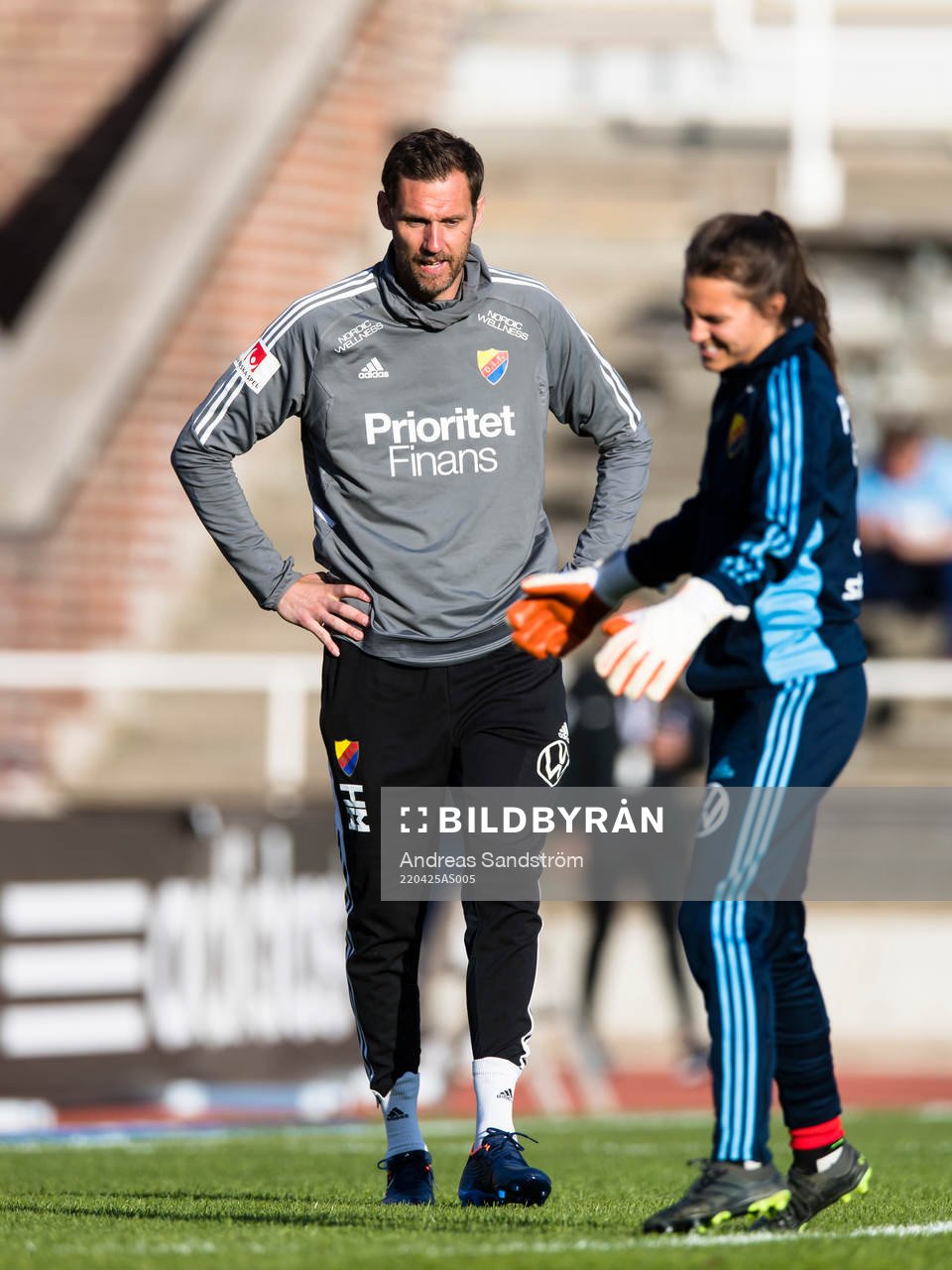 Djurgårdens målvaktstränare Andreas Isaksson och