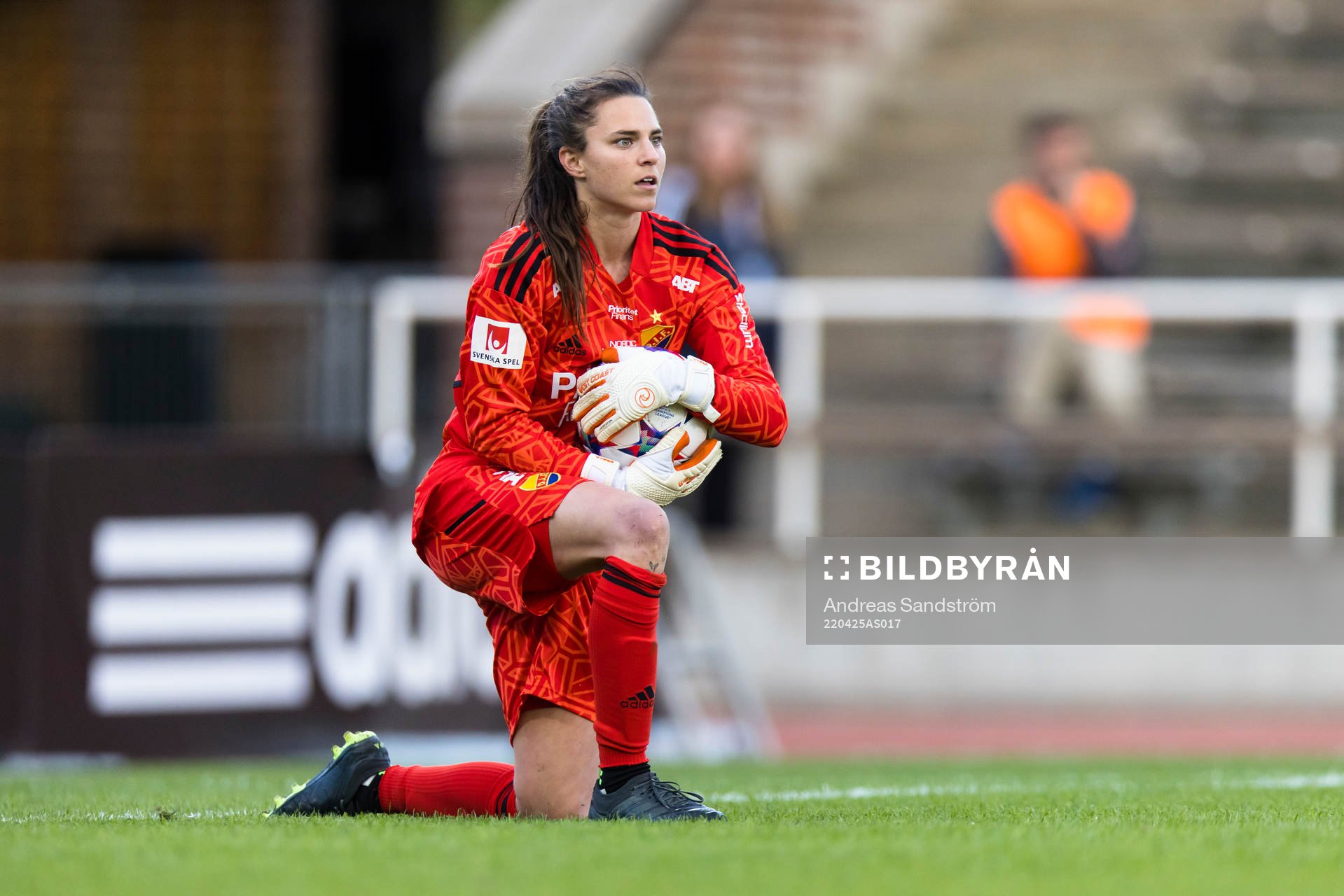 Djurgårdens målvakt Kelsey Daugherty