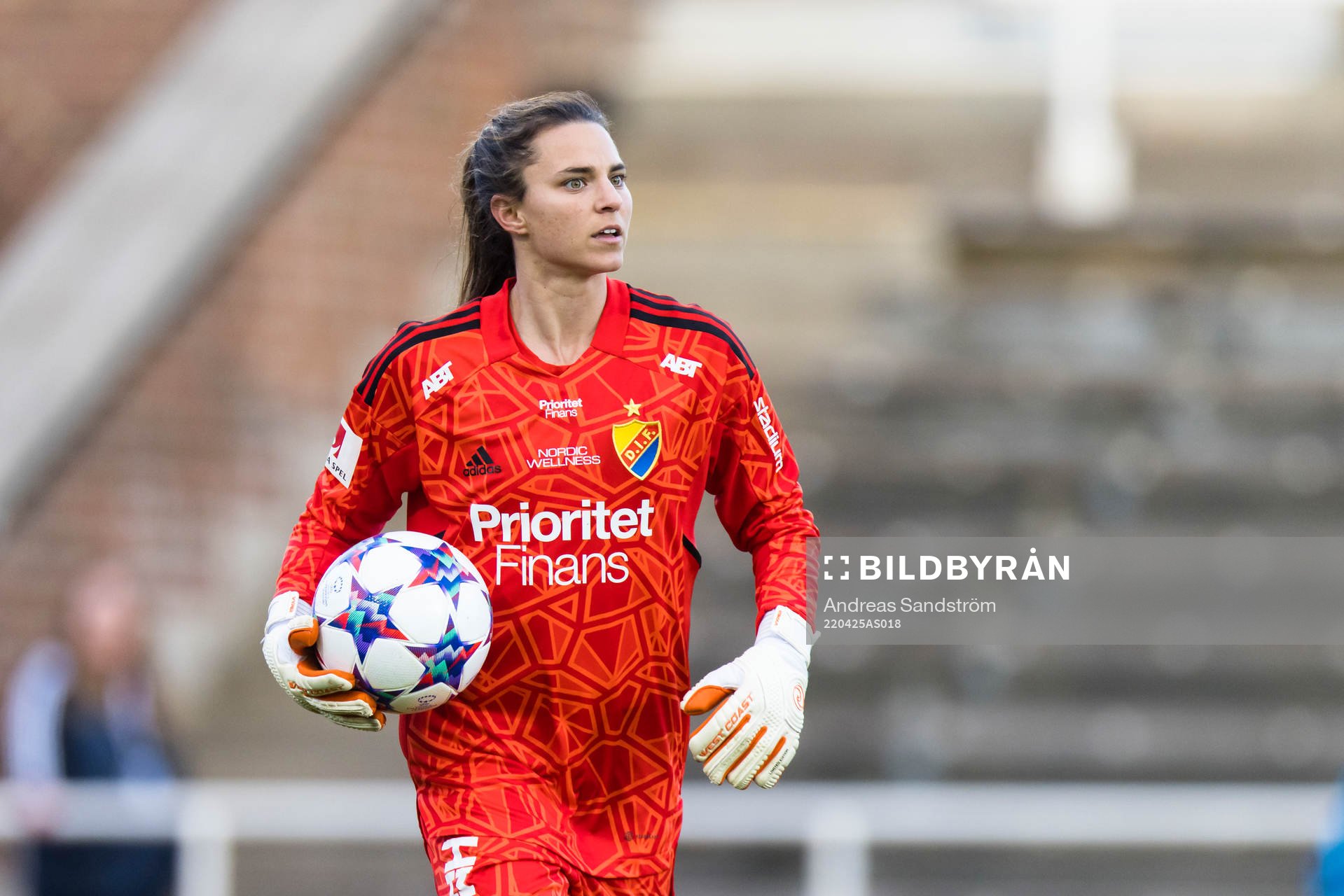 Djurgårdens målvakt Kelsey Daugherty