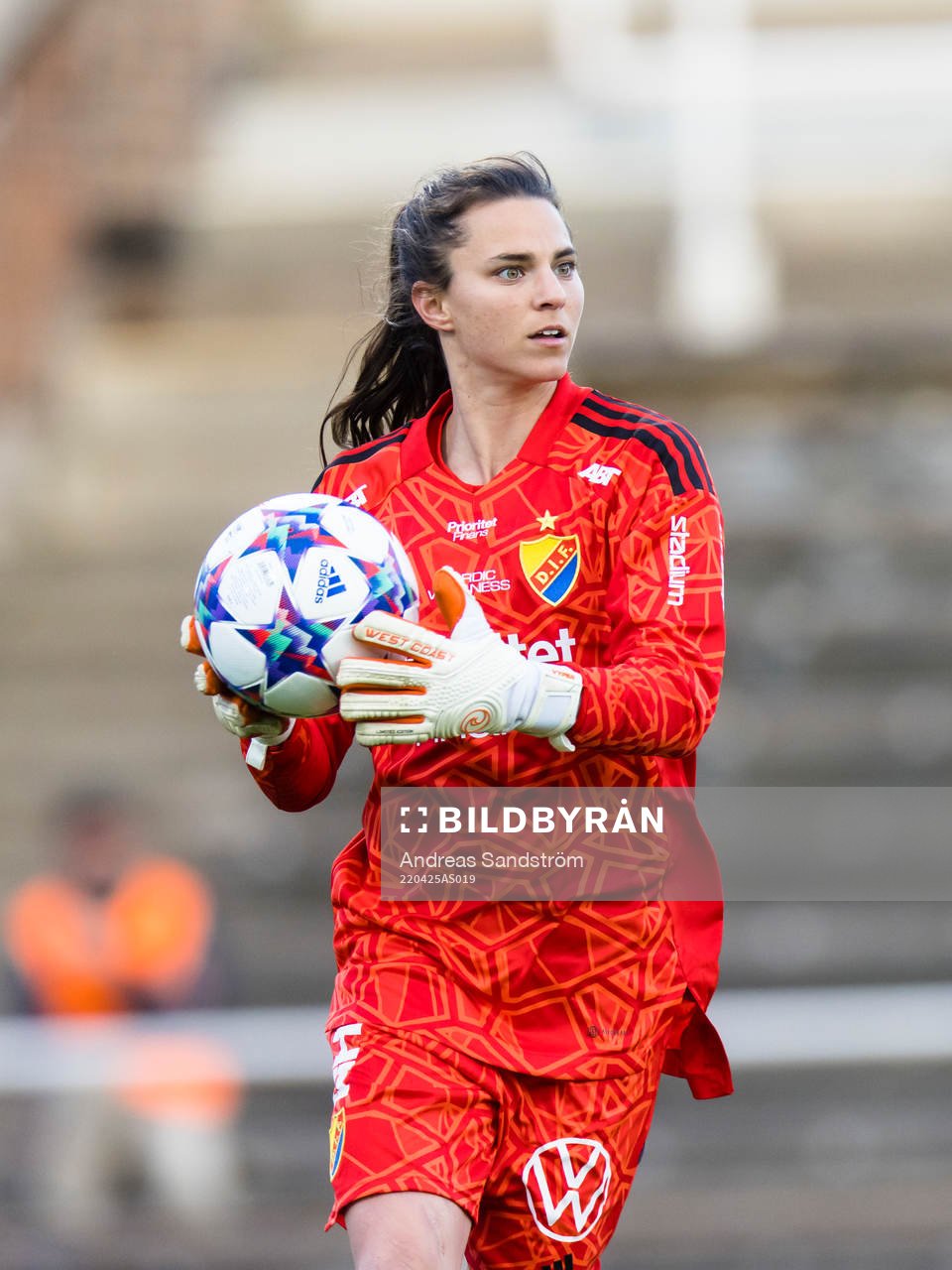 Djurgårdens målvakt Kelsey Daugherty