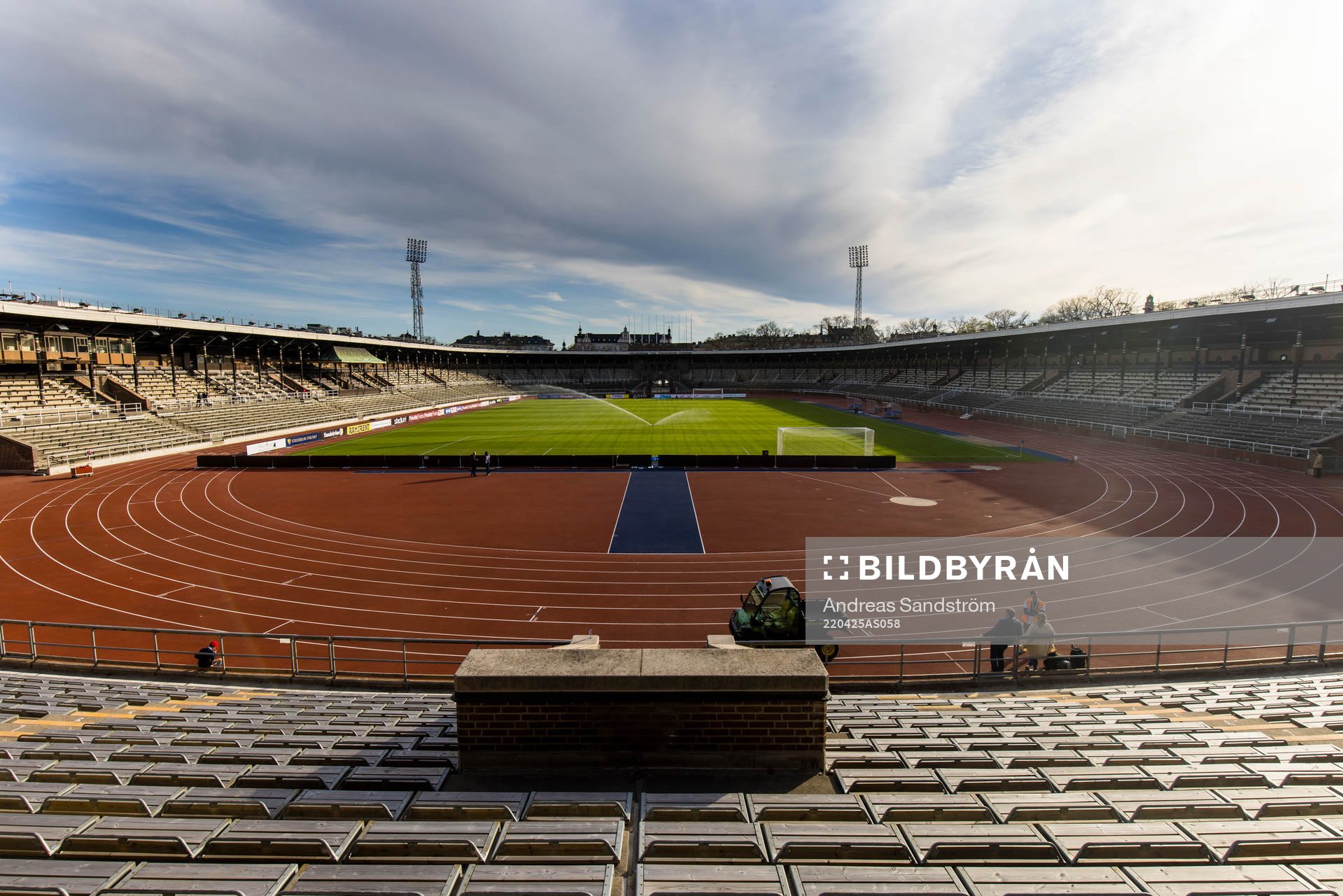 Vy över Stockholms Stadion