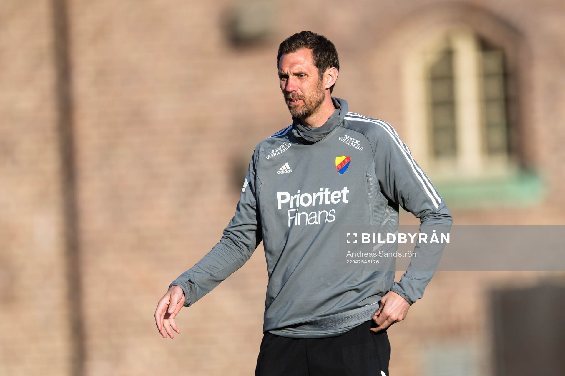 Djurgårdens målvaktstränare Andreas Isaksson