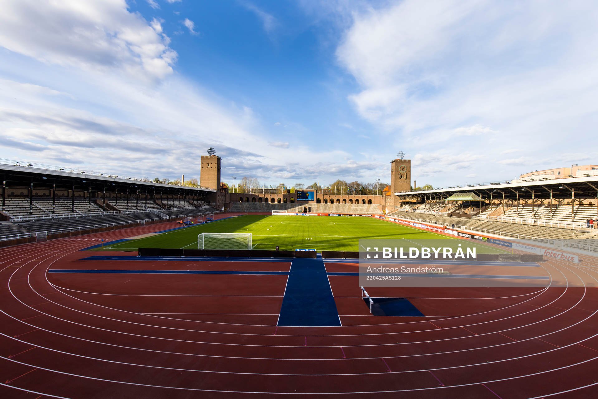 Vy över Stockholms Stadion