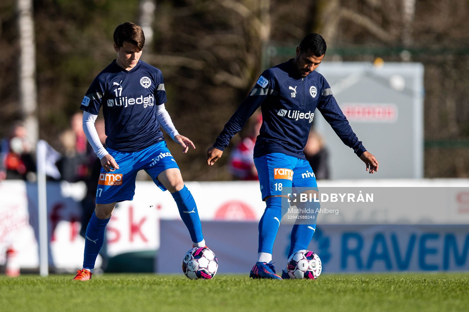 Värnamos Jesper Dickman och Wenderson Oliveira do