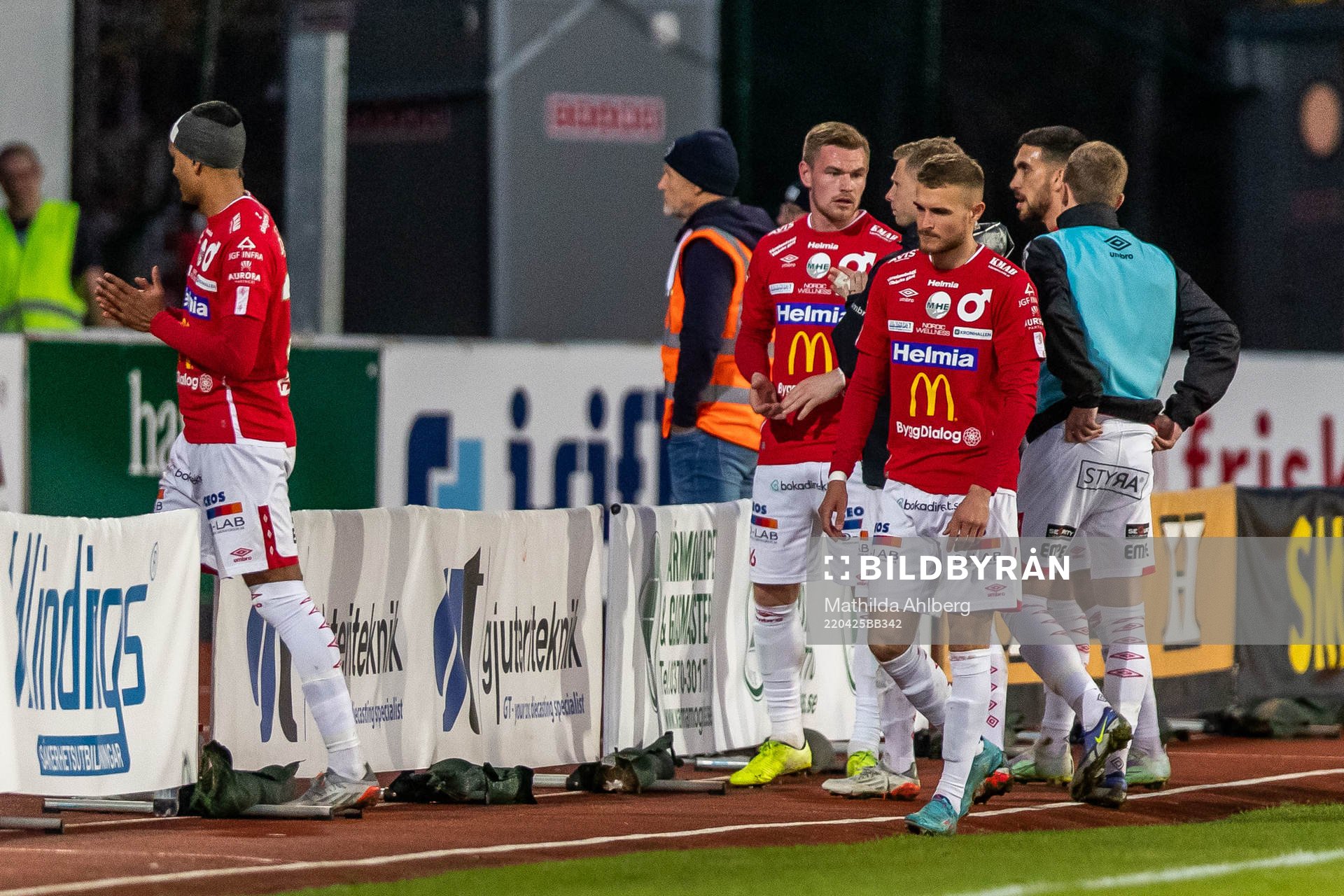 Degerfors spelare deppar