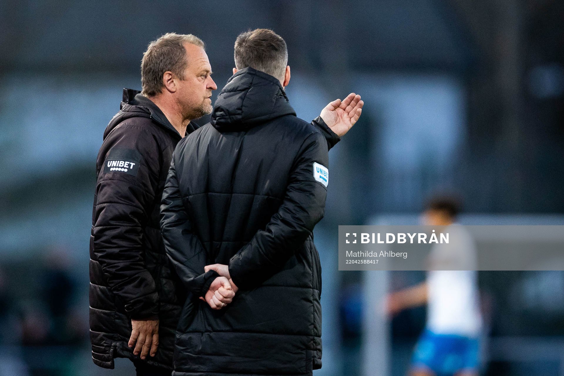 Värnamos assisterande tränare Jonas Thern och tränare