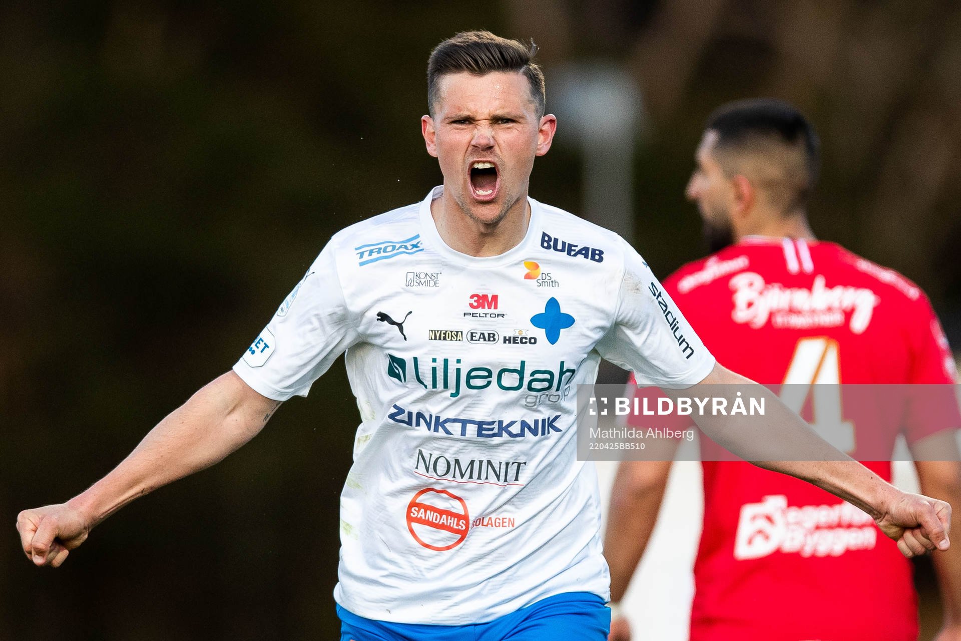 Värnamos Marcus Antonsson jublar