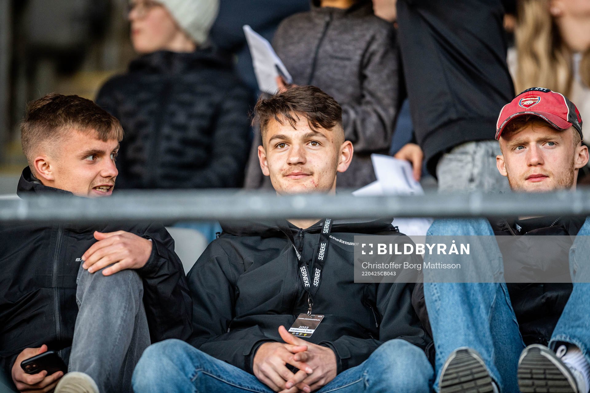 Landskronas William Ondrejka, Allen Smajic och målvakt