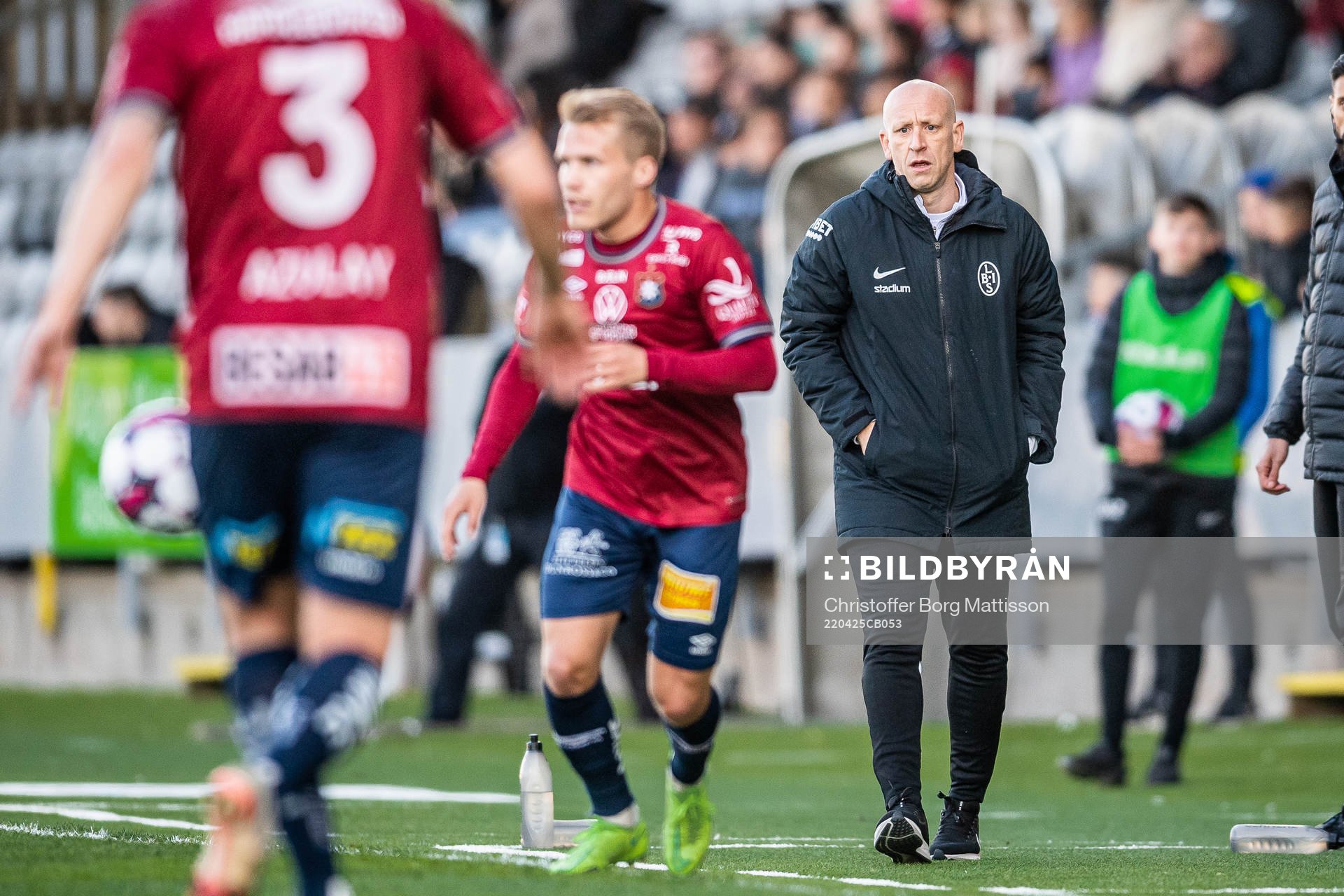 Landskronas tränare Billy Magnusson