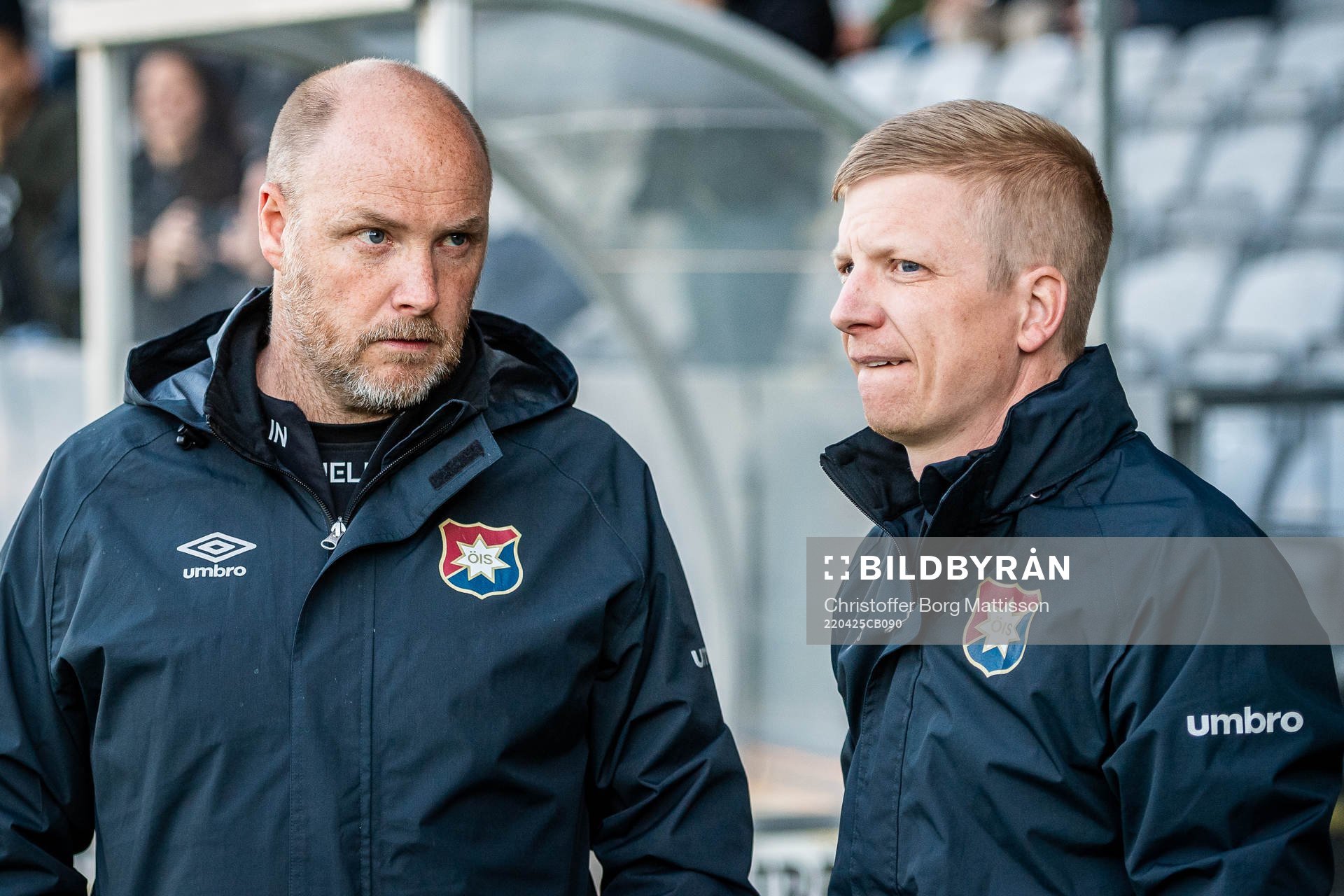 Örgrytes tränare Dane Ivarsson och assisterande tränare