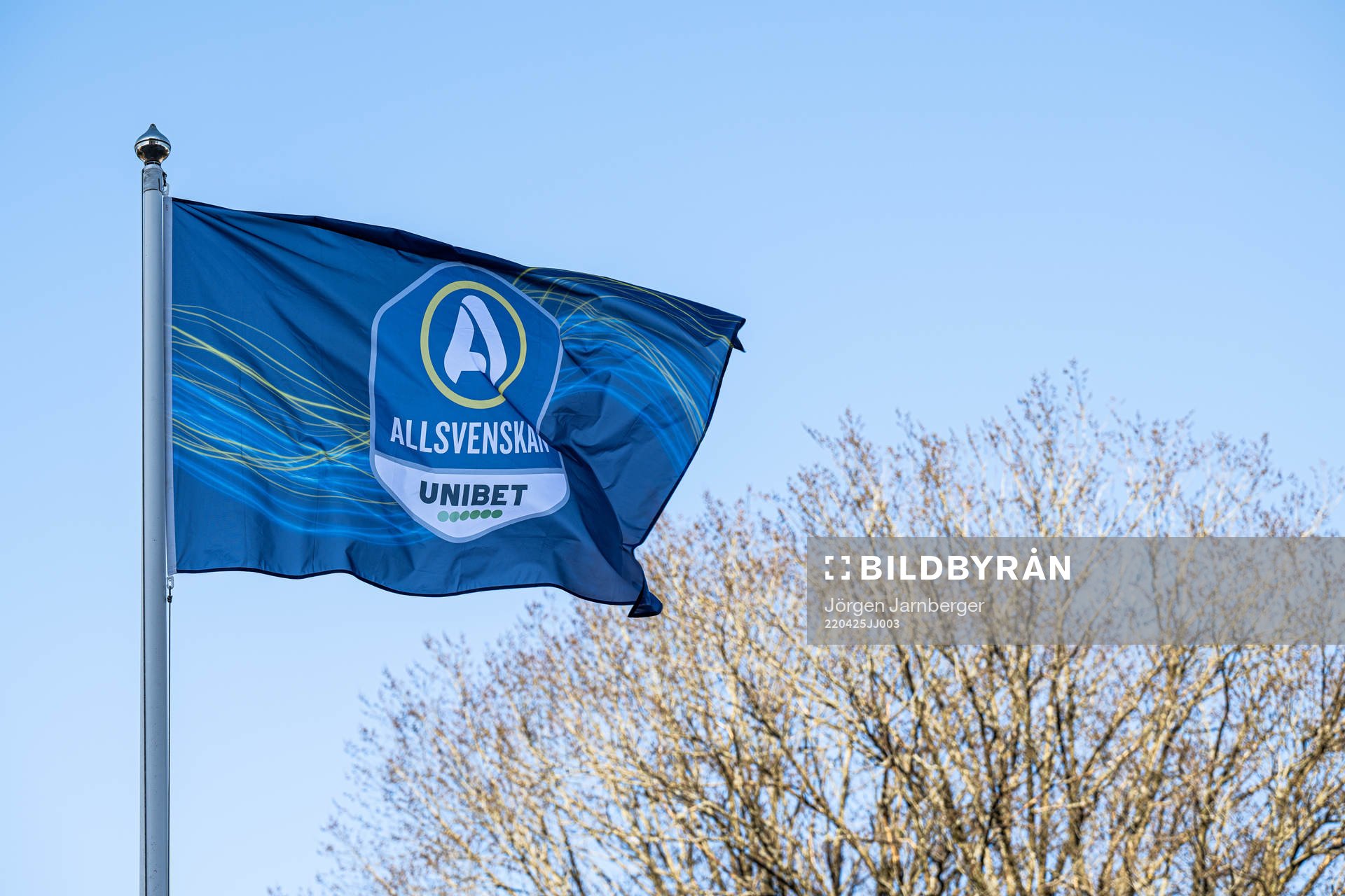Allsvenskan och Unibet flagga