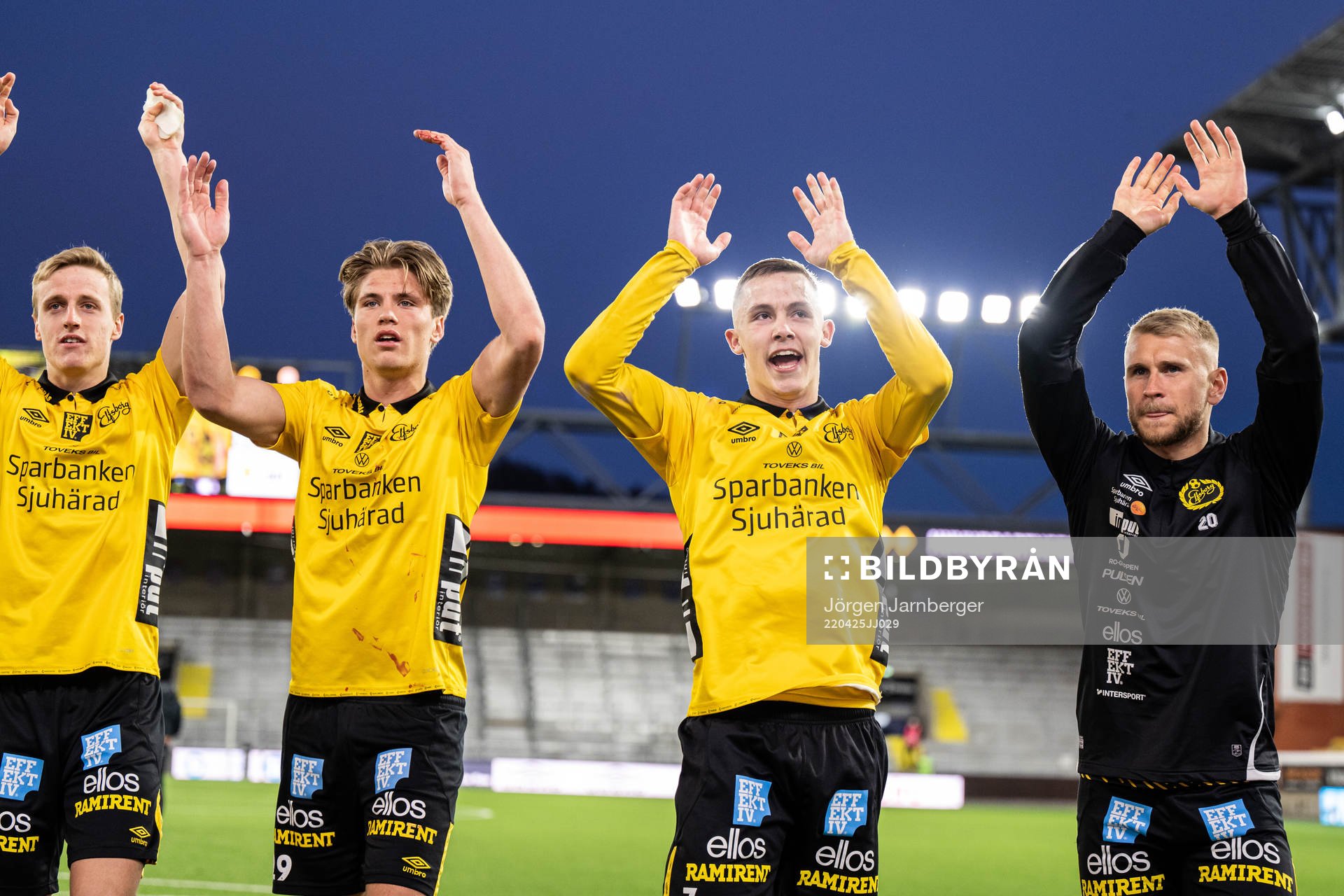 Elfsborgs Jeppe Møldrup Okkels, Oliver Zandén, Jacob
