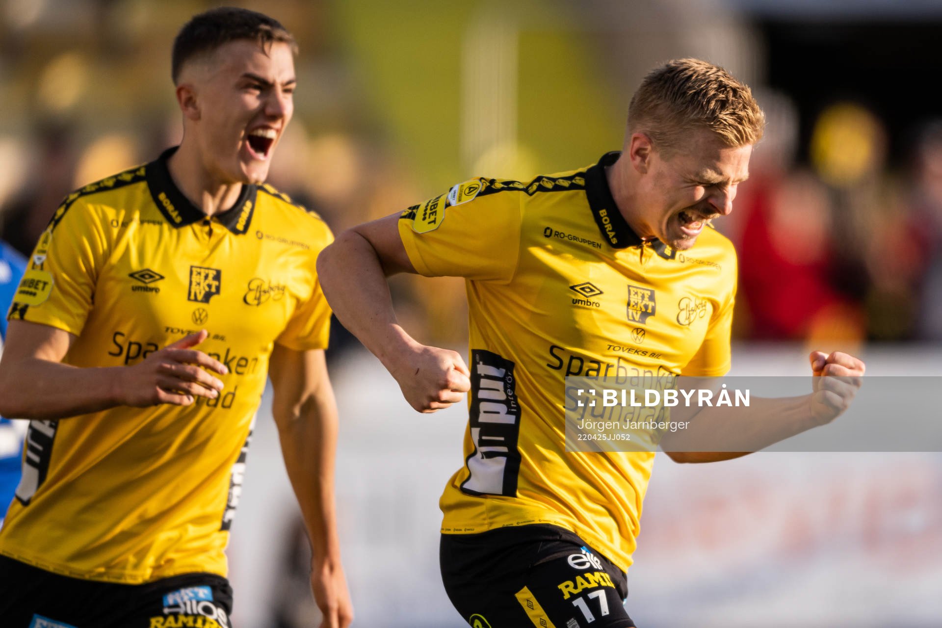 Elfsborgs Per Frick jublar