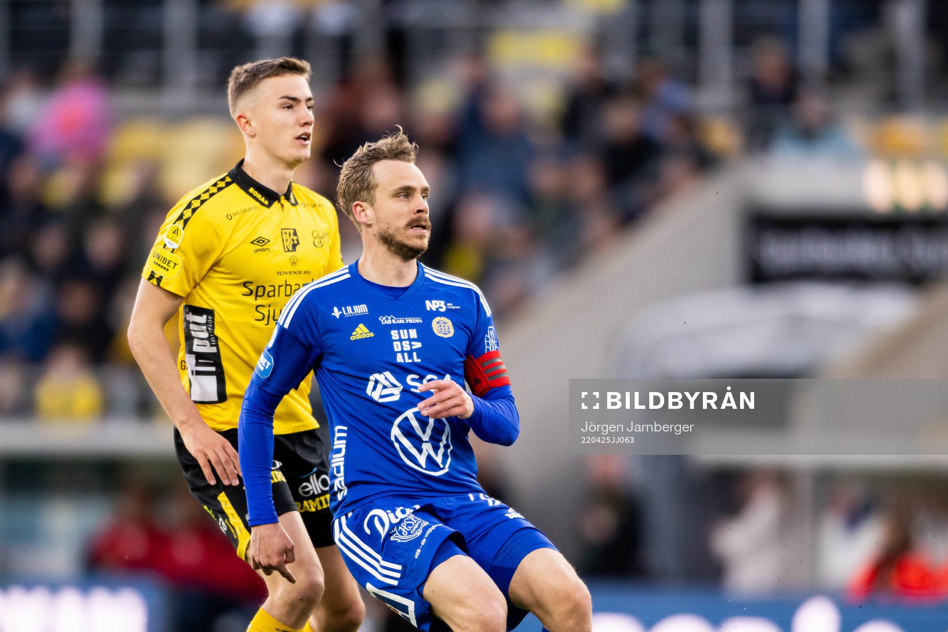 Elfsborgs Gustaf Lagerbielke och Sundsvalls Pontus Engblom