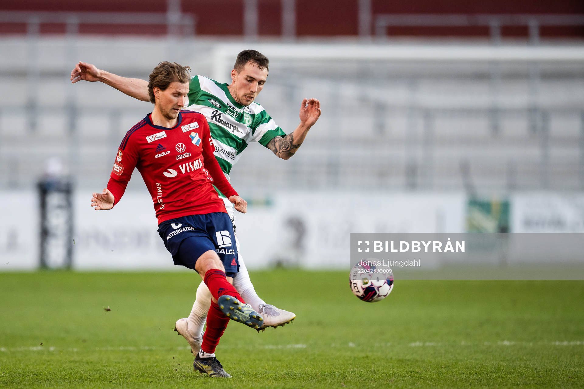 Östers Oliver Silverholt och Västerås Filip Tronét