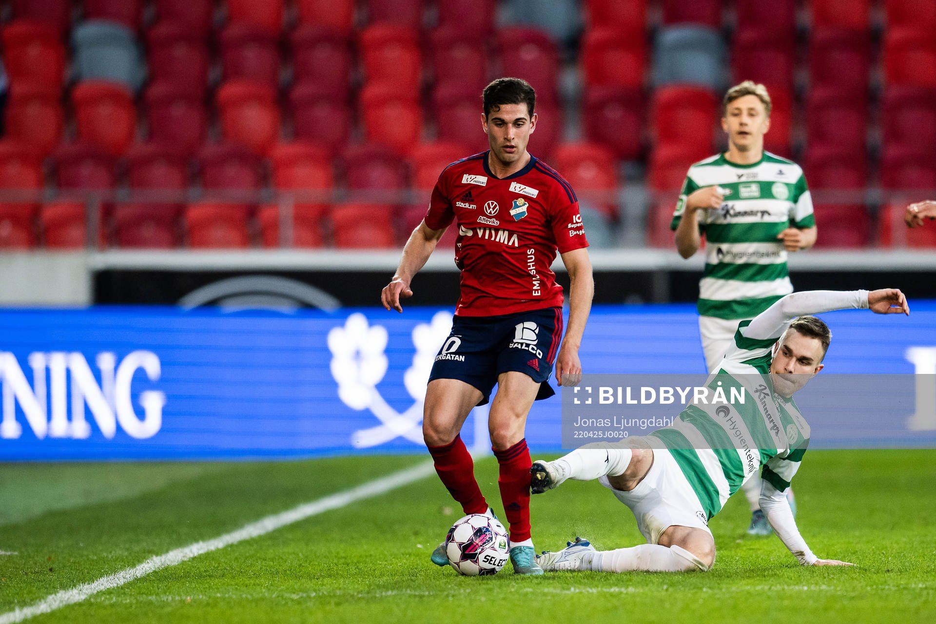 Östers Ahmed Bonnah och Västerås Dusan Jajic