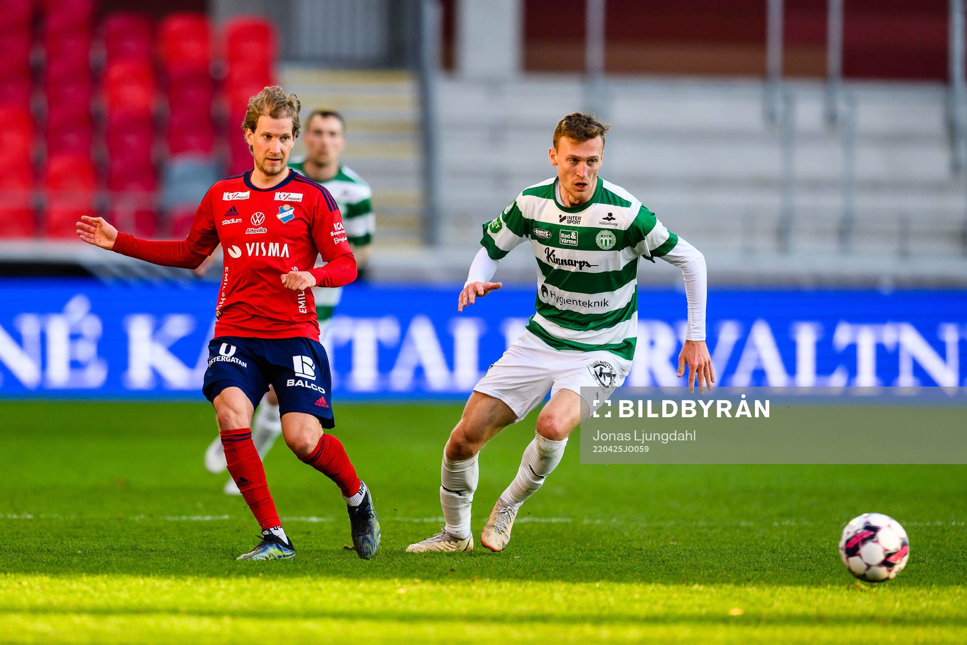 Östers Oliver Silverholt och Västerås Viktor Granath