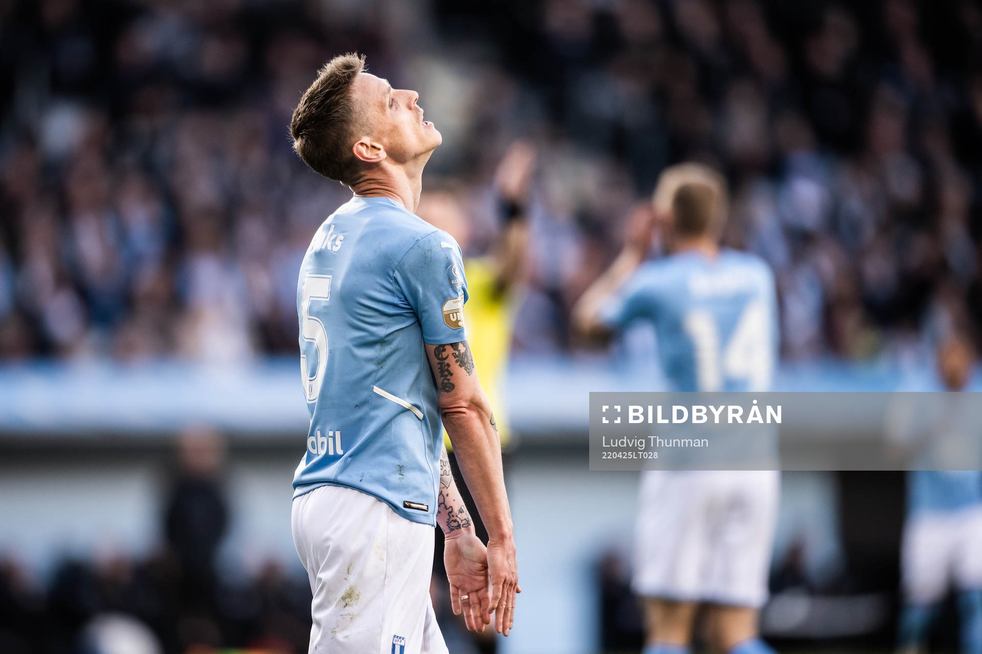 Malmö FFs Sören Rieks deppar