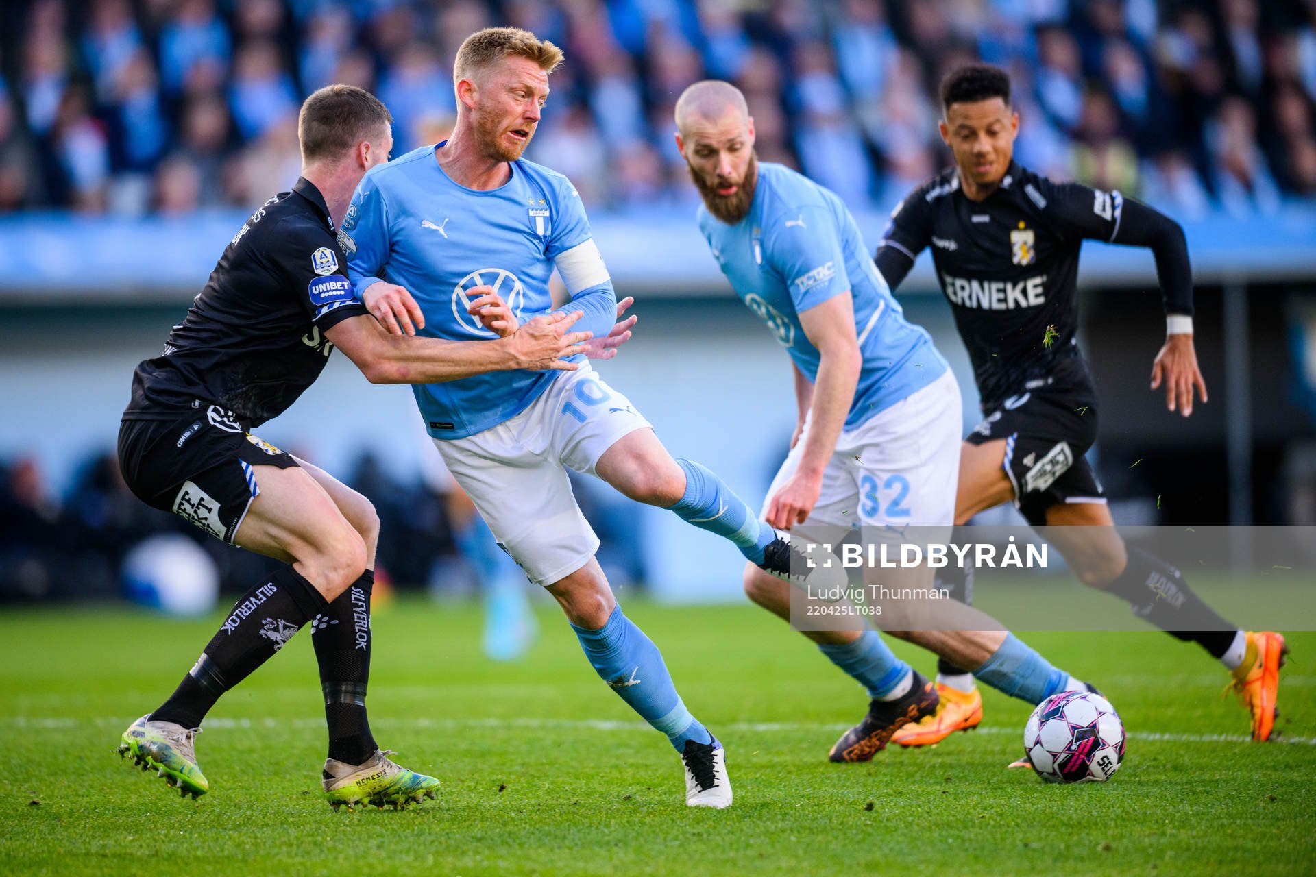 Malmö FFs Anders Christiansen och Jo Inge Berget