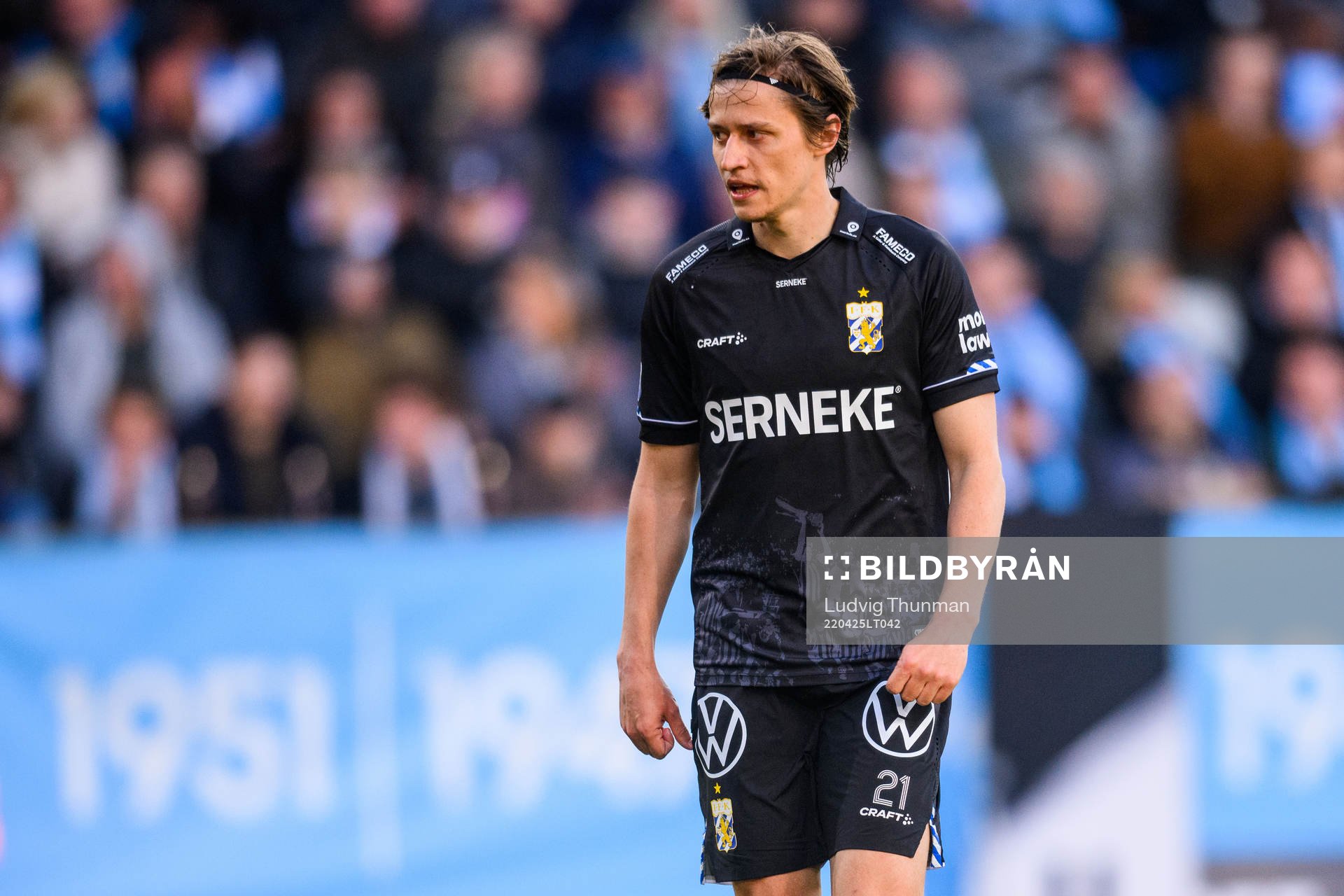 IFK Göteborgs Simon Thern deppar