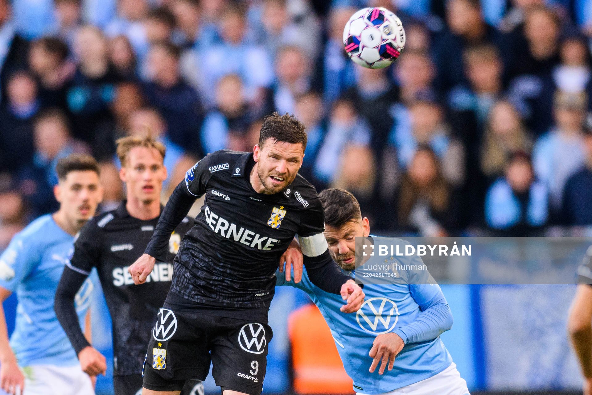IFK Göteborgs Marcus Berg och Malmö FFs Sören Rieks