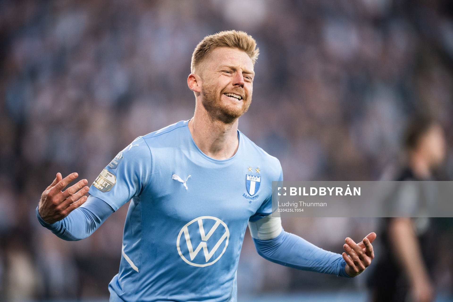 Malmö FFs Anders Christiansen jublar