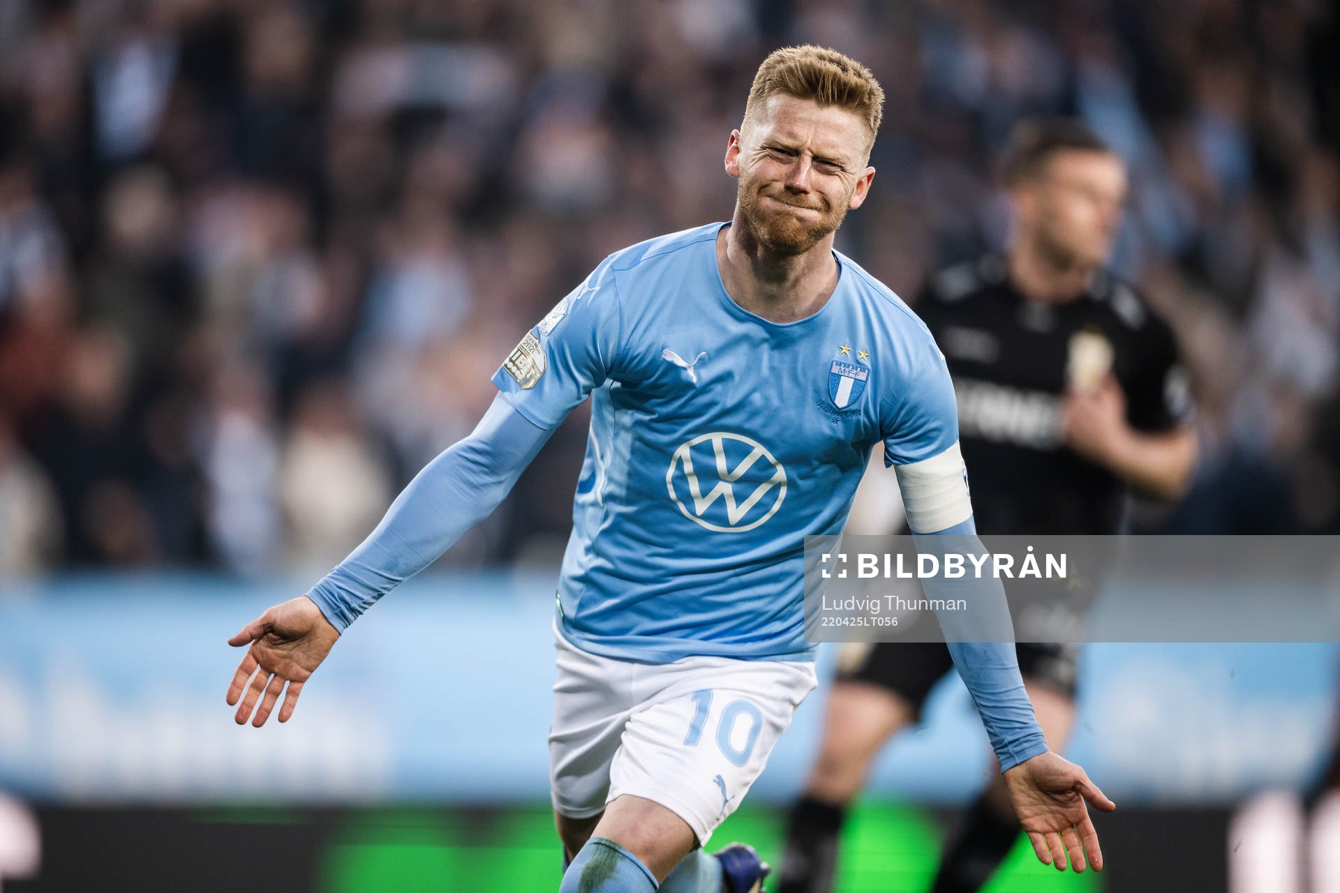 Malmö FFs Anders Christiansen jublar