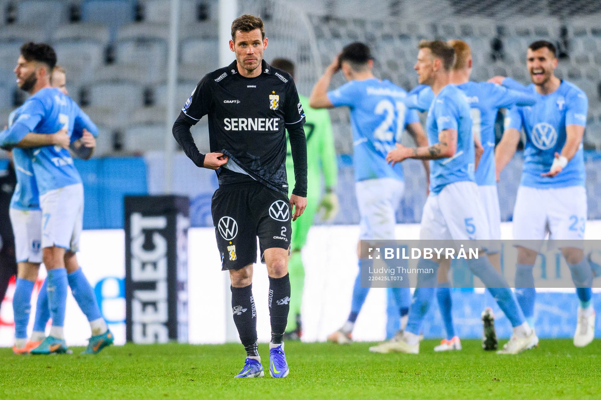 IFK Göteborgs Emil Salomonsson deppar