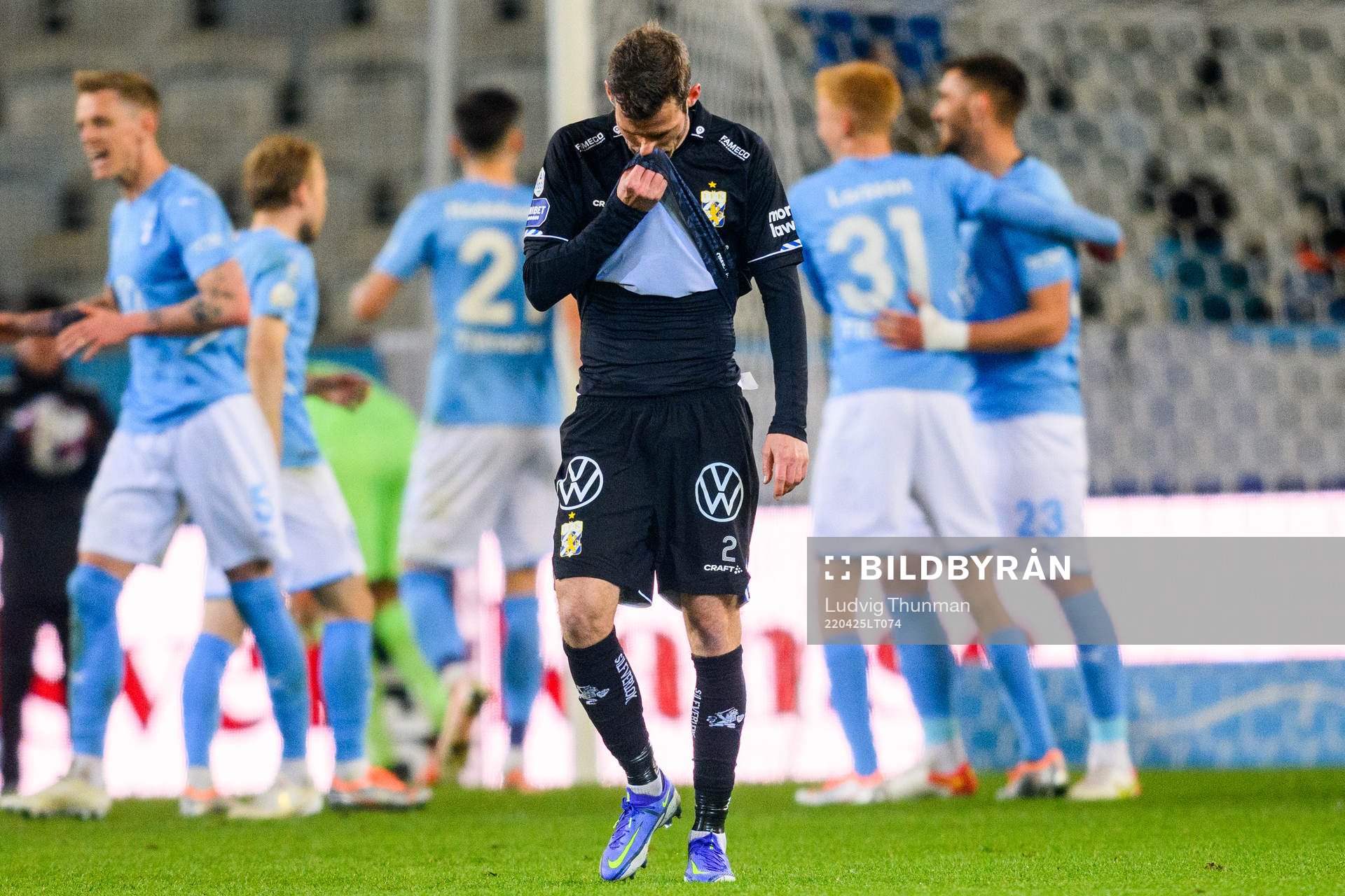 IFK Göteborgs Emil Salomonsson deppar