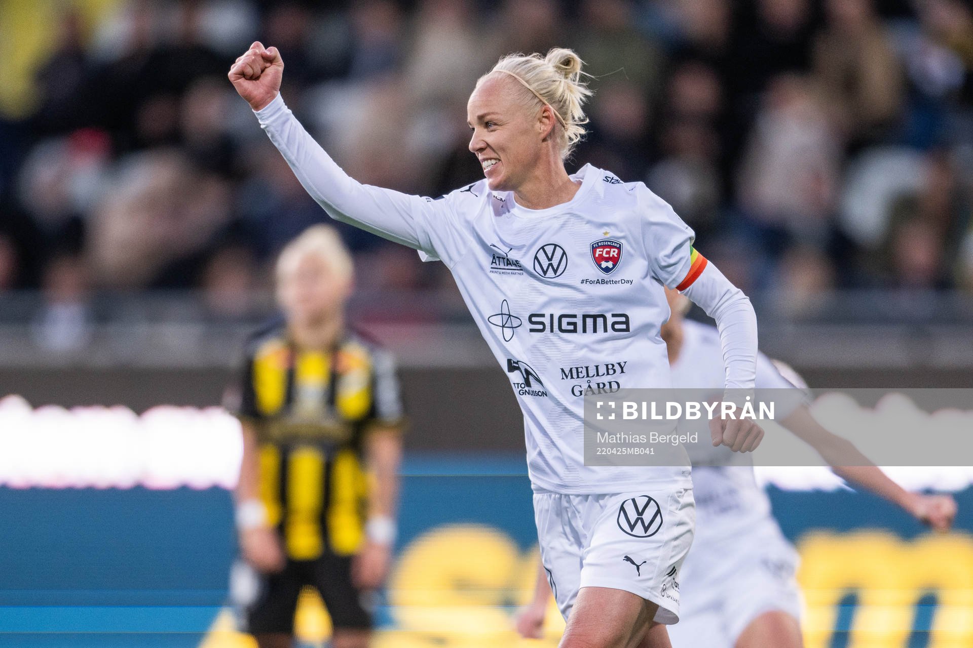 Rosengårds Caroline Seger jublar